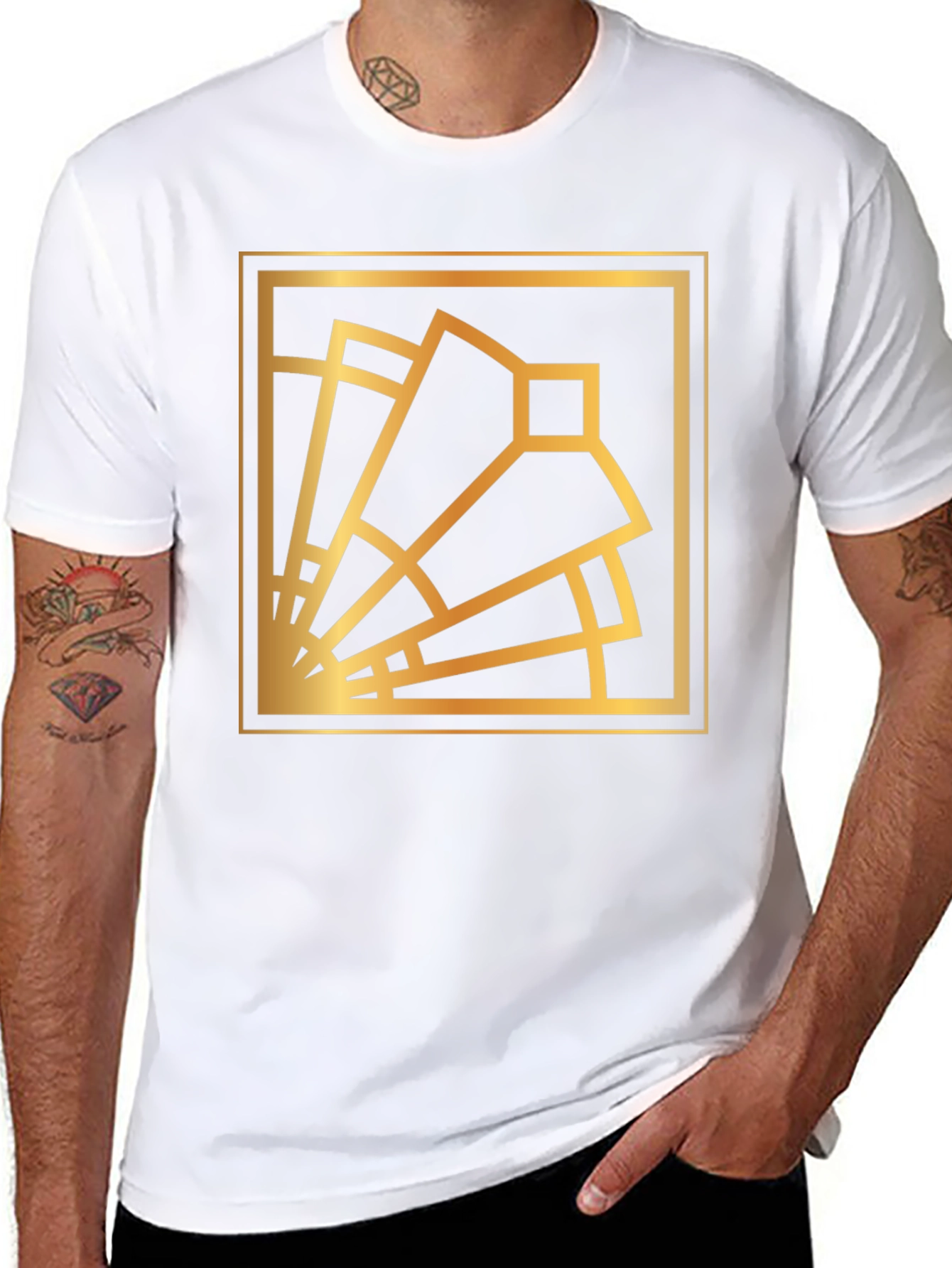 Art Deco Style Graphic Tee