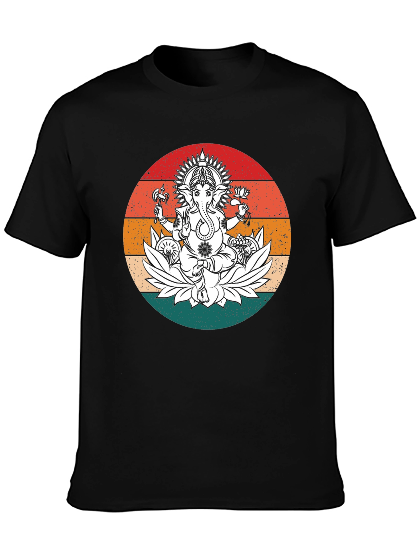 Ganesh Lotus Graphic Tee
