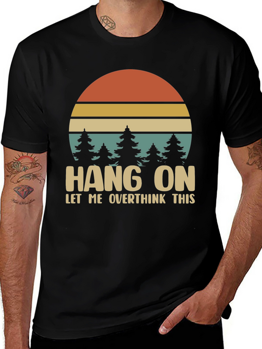Hang On Overthink Graphic Tee