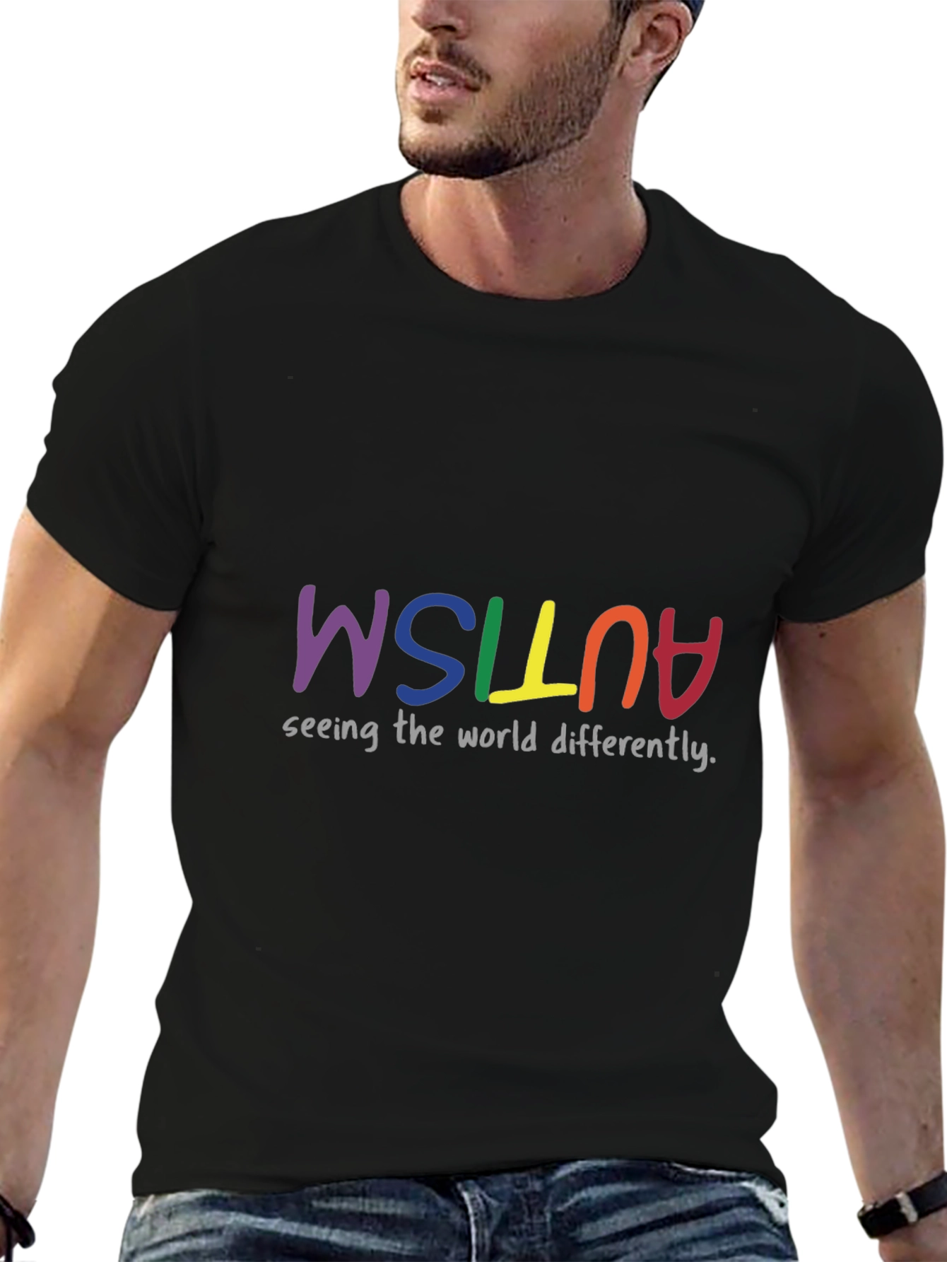 Autism Awareness T-Shirt - Seeing The World Differently