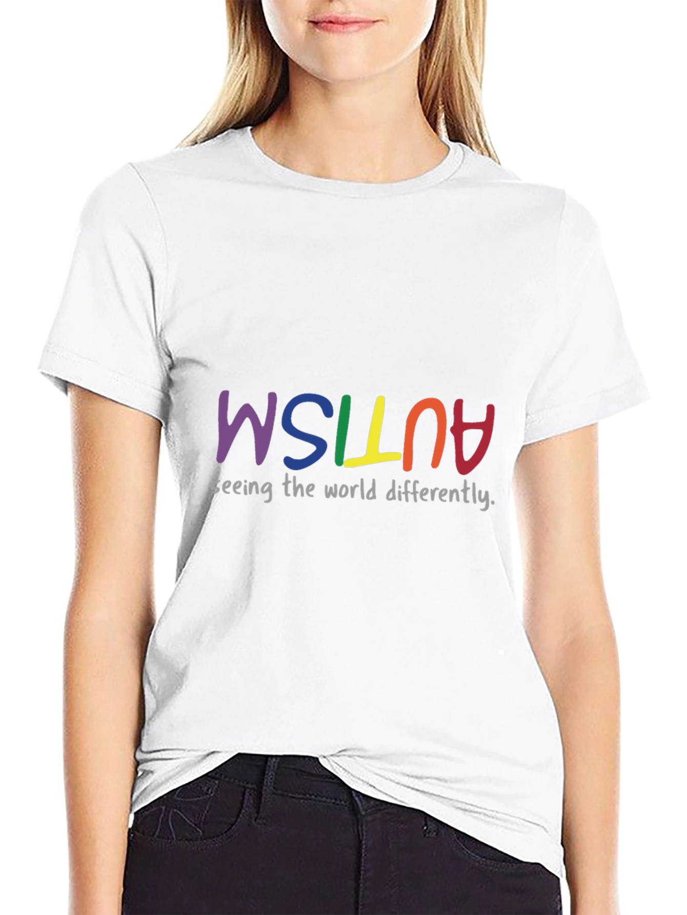 Autism Awareness T-Shirt - Seeing The World Differently