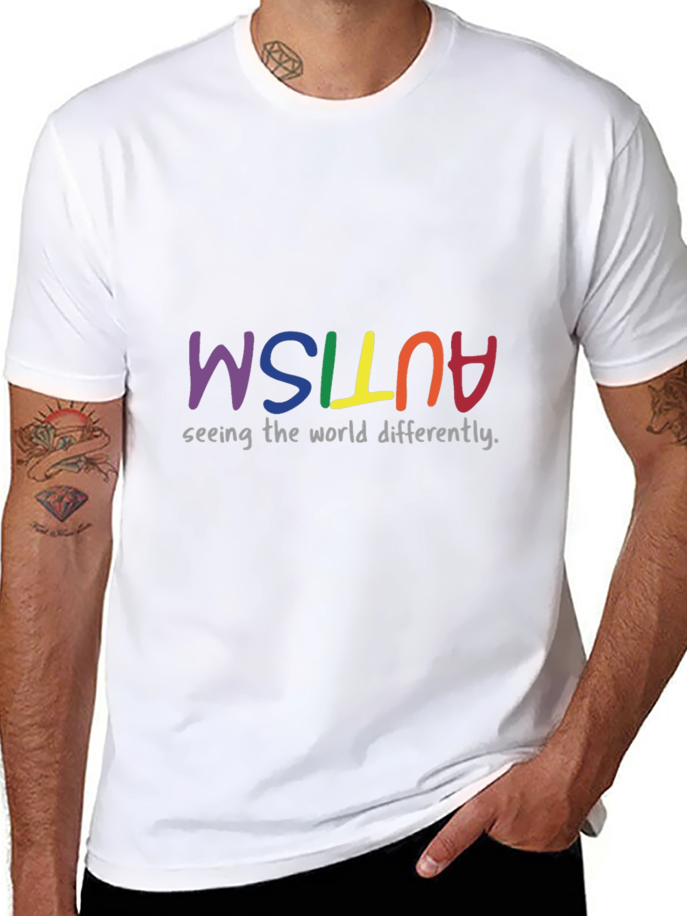 Autism Awareness T-Shirt - Seeing The World Differently