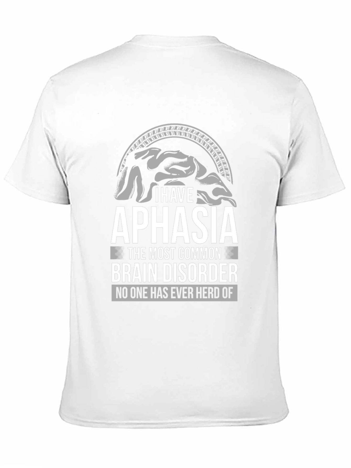Aphasia Brain Disorder Graphic T-Shirt