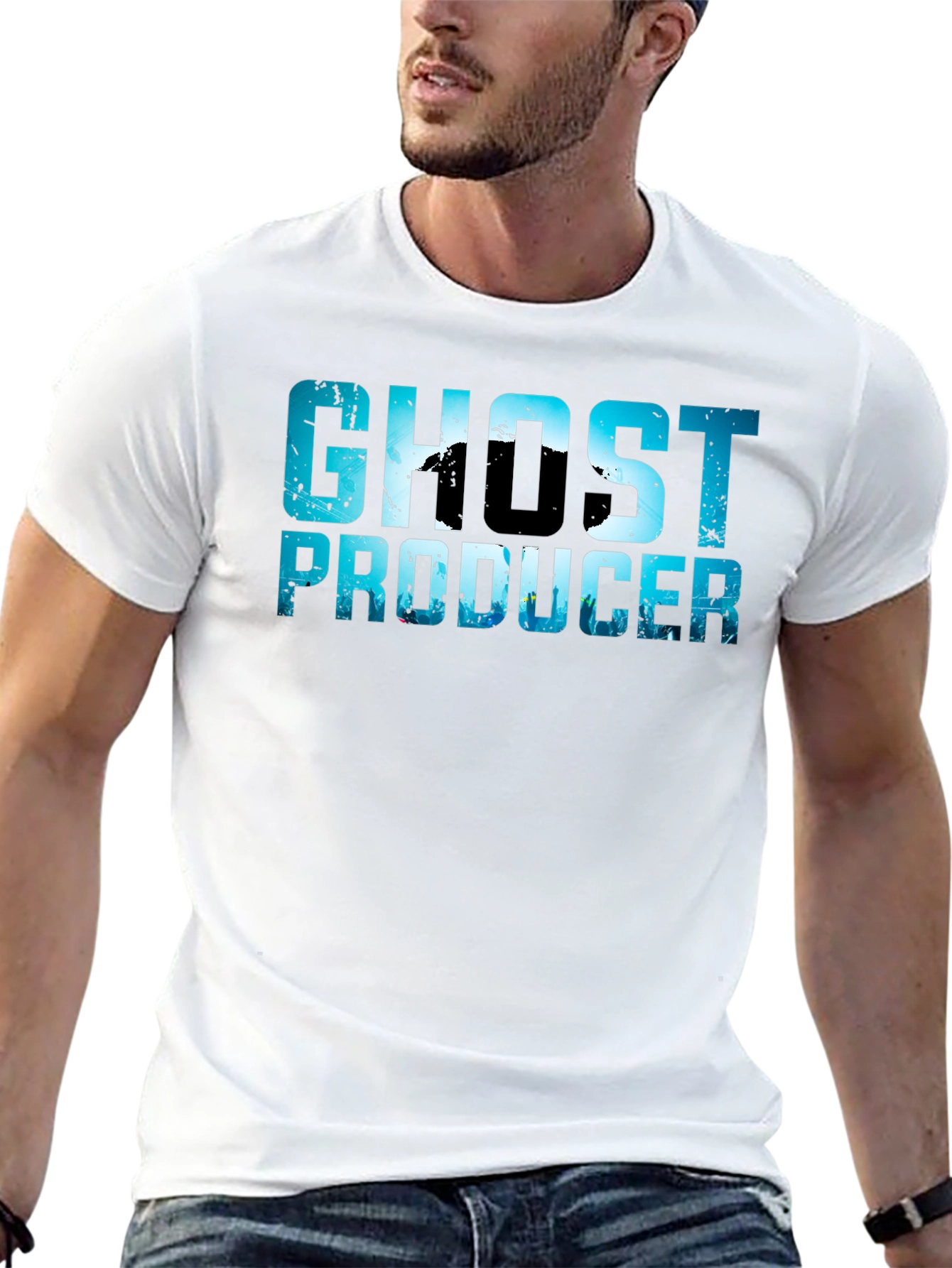 Ghost Producer T-Shirt - Unique Design Tee