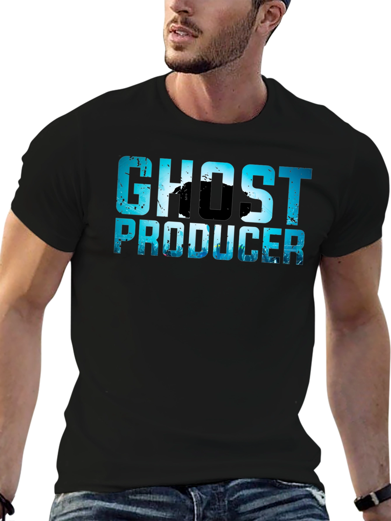 Ghost Producer T-Shirt - Unique Design Tee
