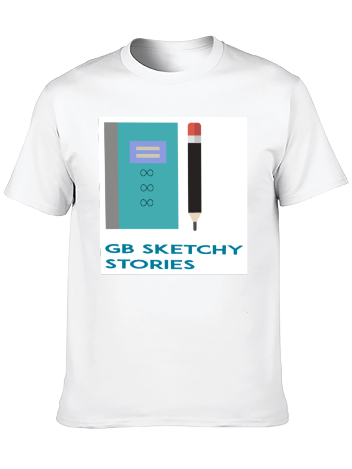 GB Sketchy Stories Graphic Tee - Black