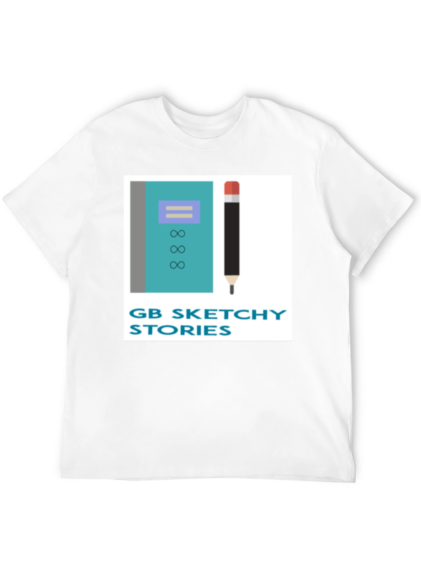 GB Sketchy Stories Graphic Tee - Black