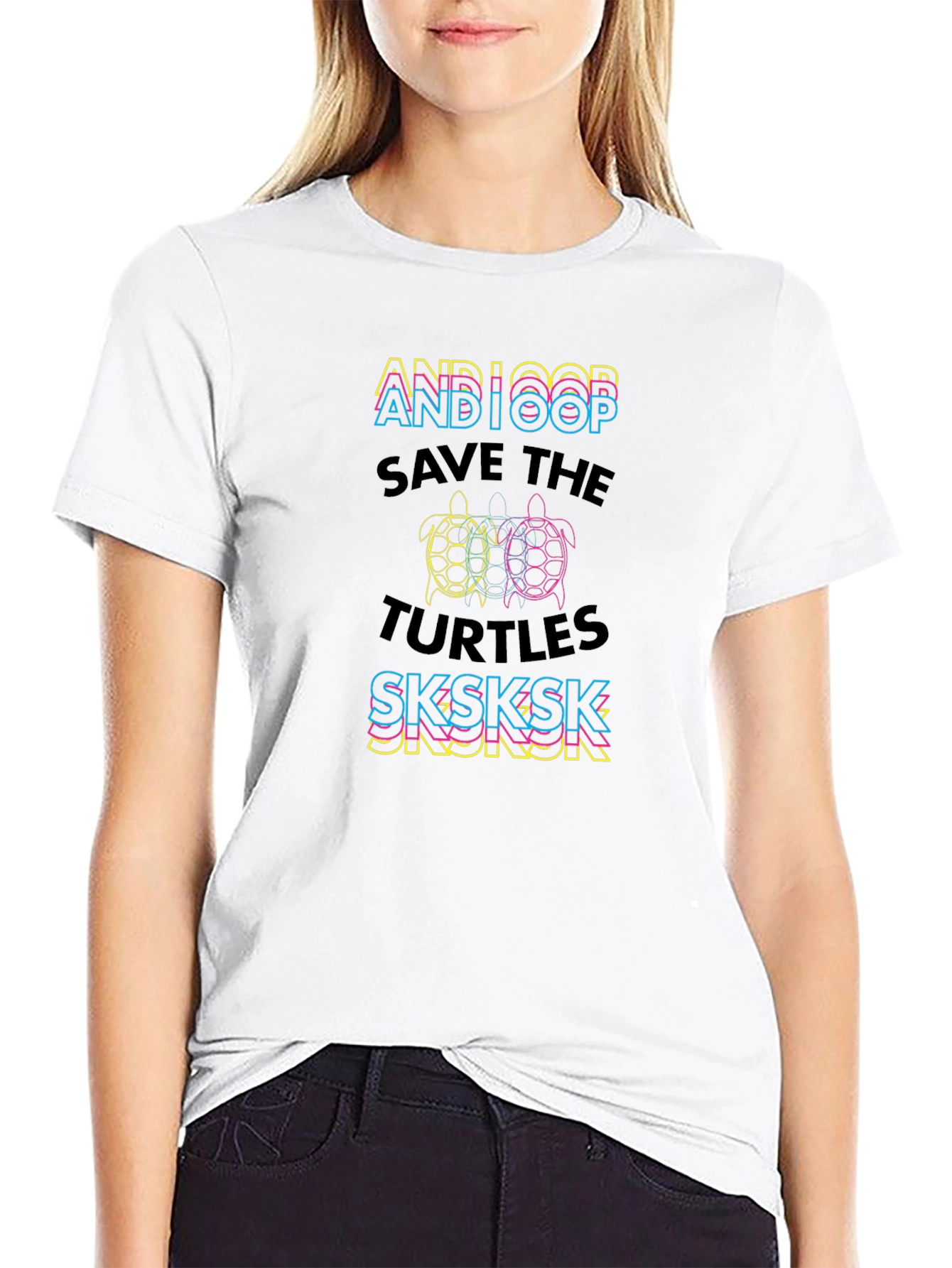 And I Oop Save the Turtles T-Shirt