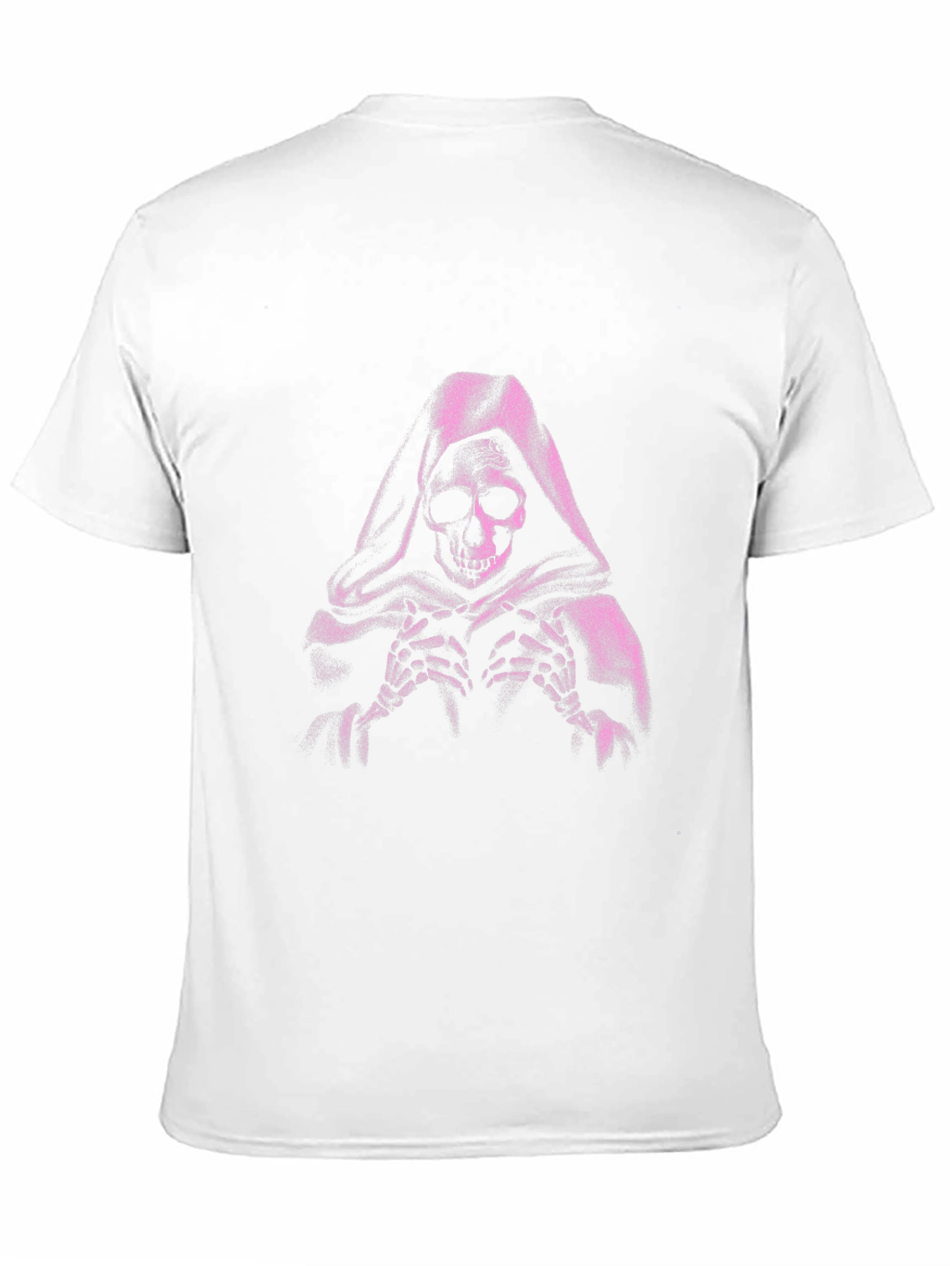 Grim Reaper Graphic T-Shirt - Black Cotton Blend