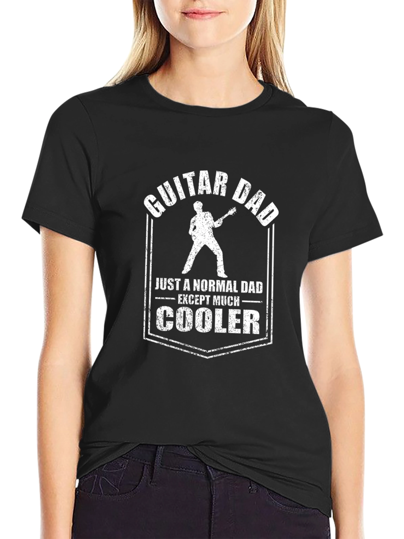 Guitar Dad T-Shirt - Cool Dad Graphic Tee