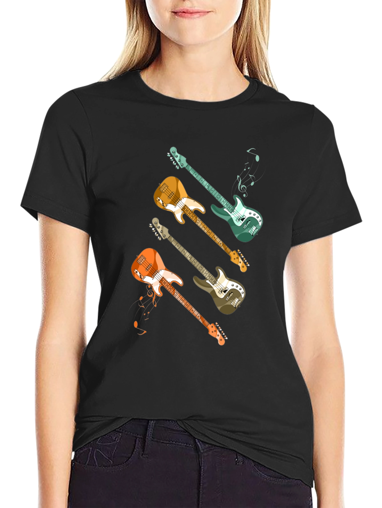 Guitar T-Shirt - Musical Instrument Tee
