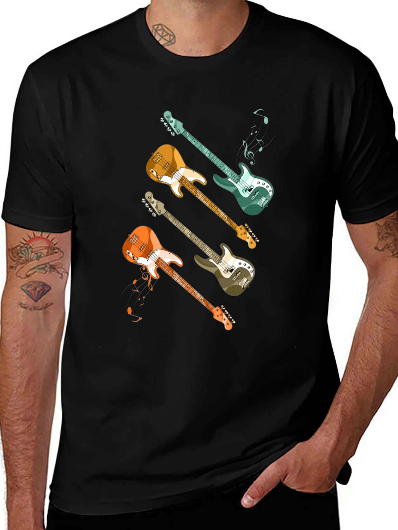 Guitar T-Shirt - Musical Instrument Tee