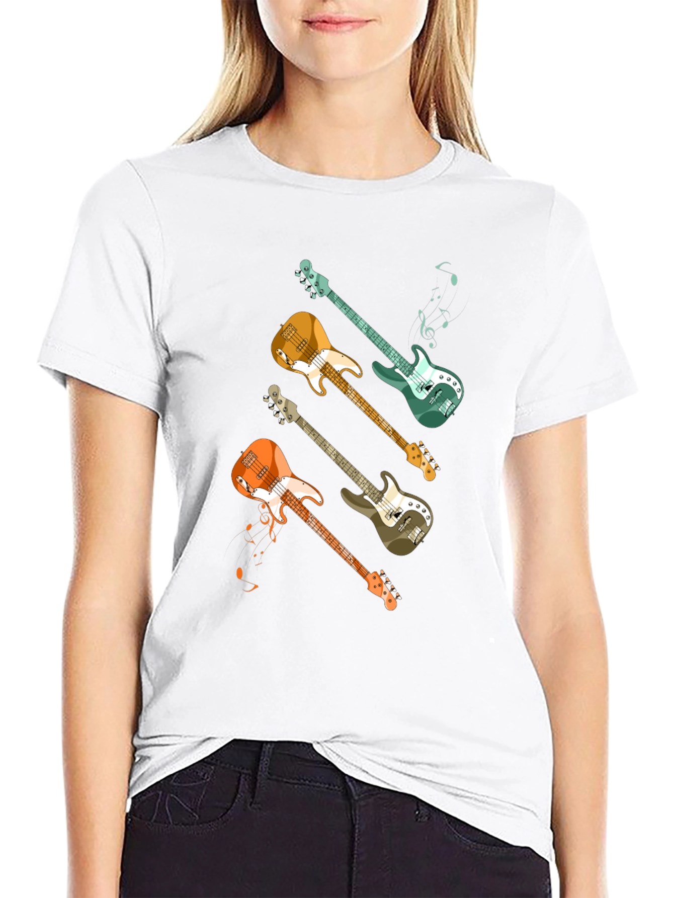 Guitar T-Shirt - Musical Instrument Tee