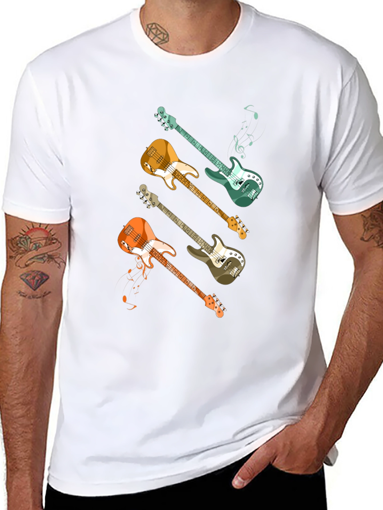 Guitar T-Shirt - Musical Instrument Tee