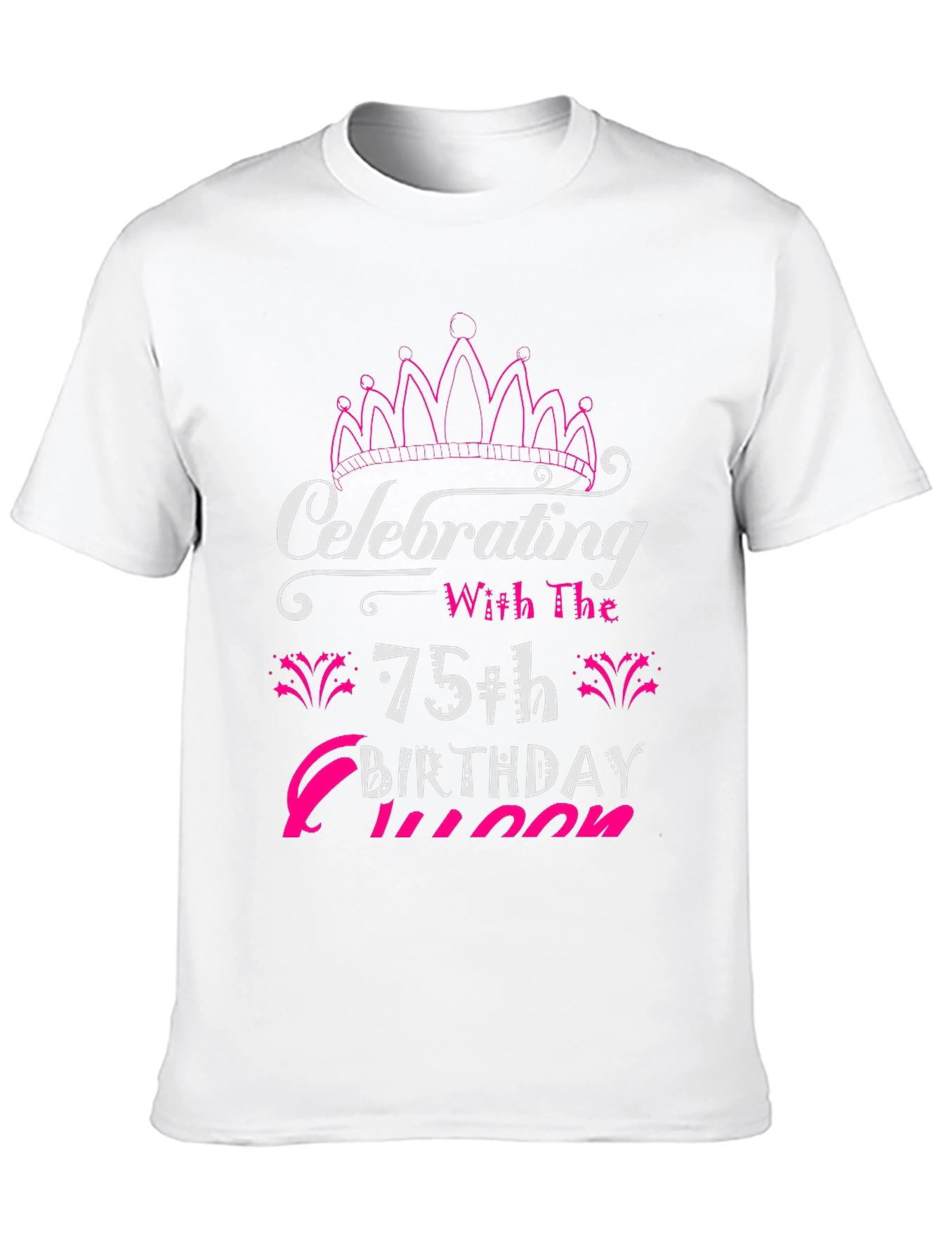 75th Birthday Queen T-Shirt