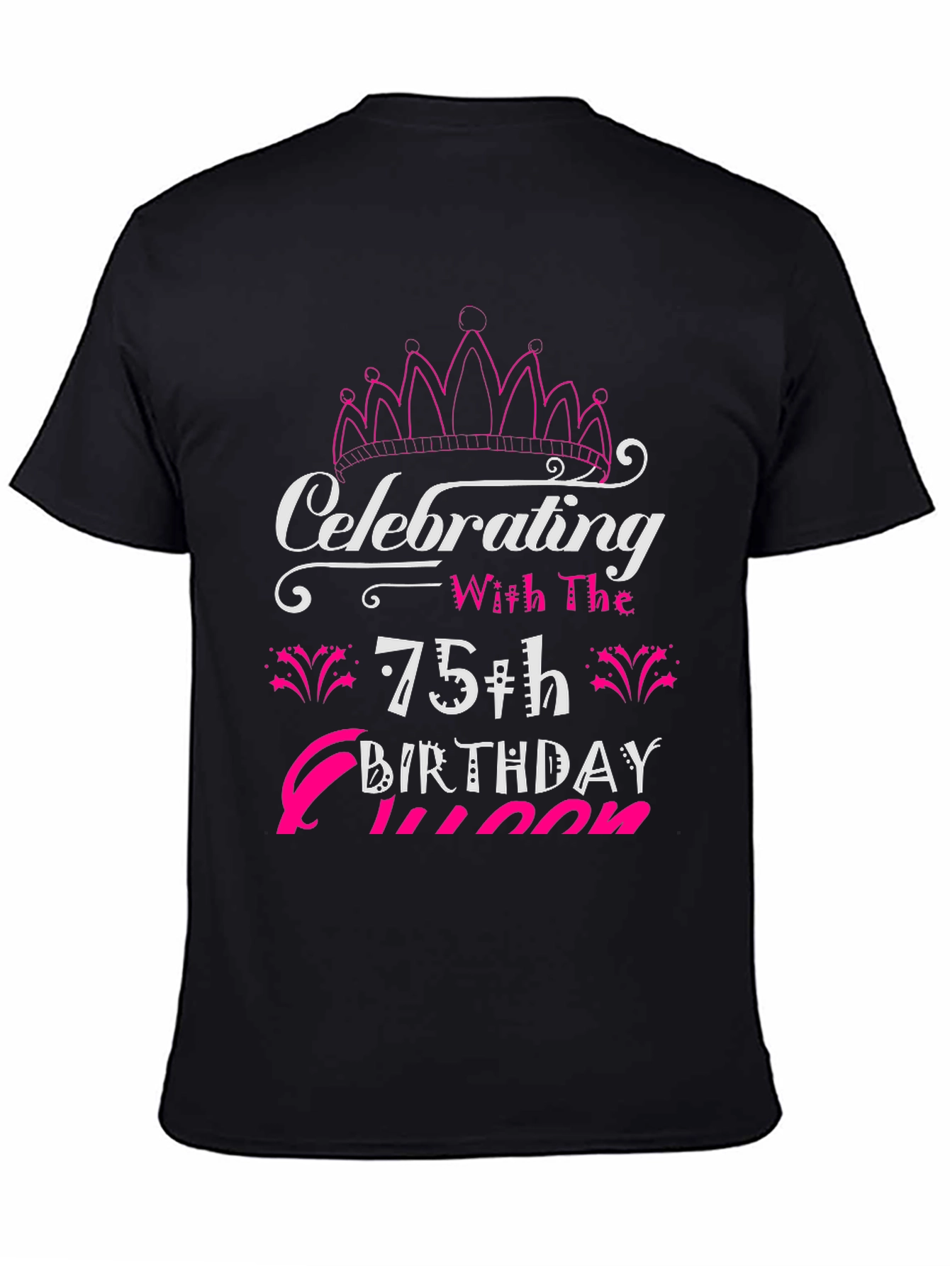 75th Birthday Queen T-Shirt