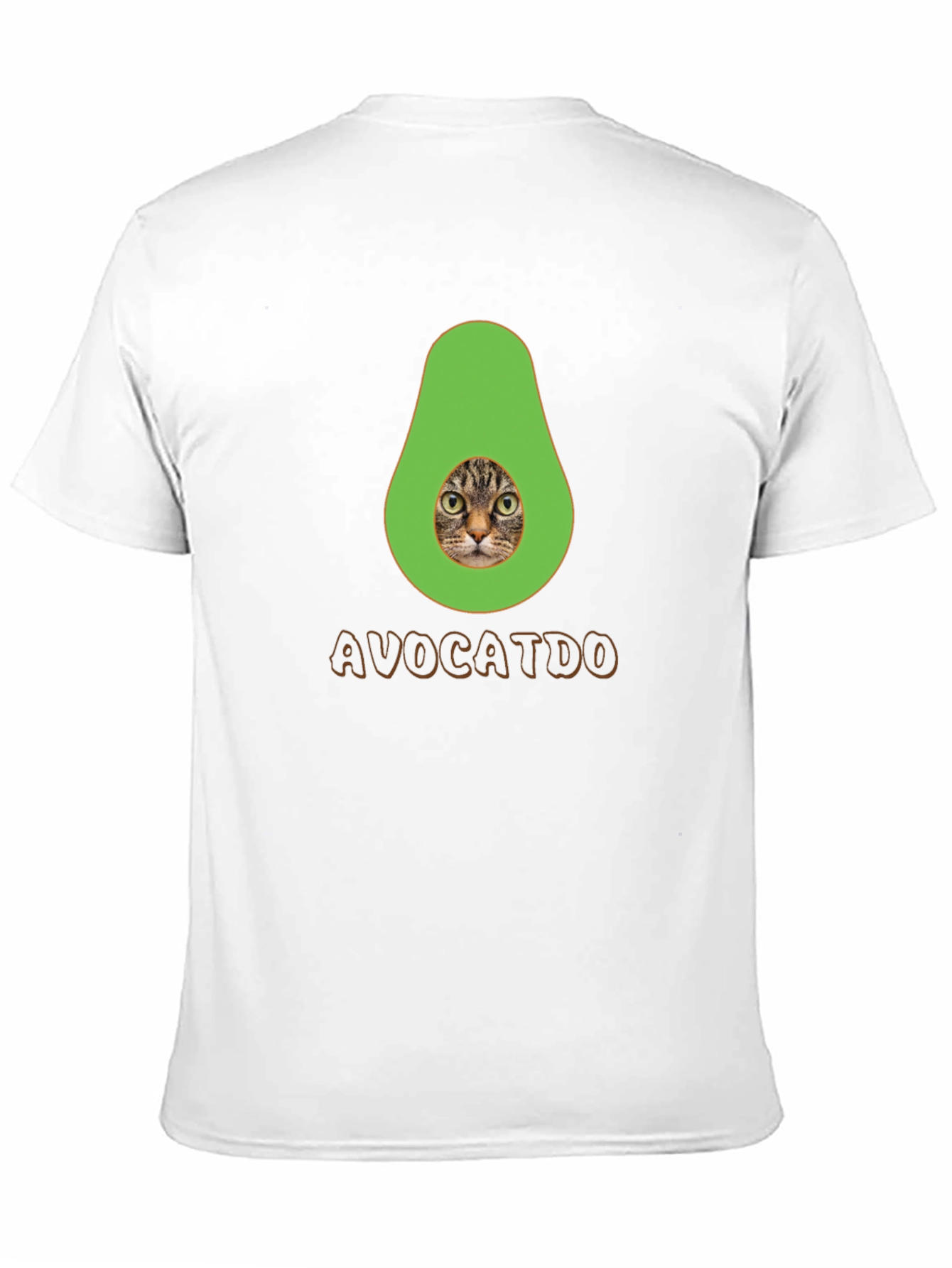 Avocatdo T-Shirt: Cat Avocado Pun Tee