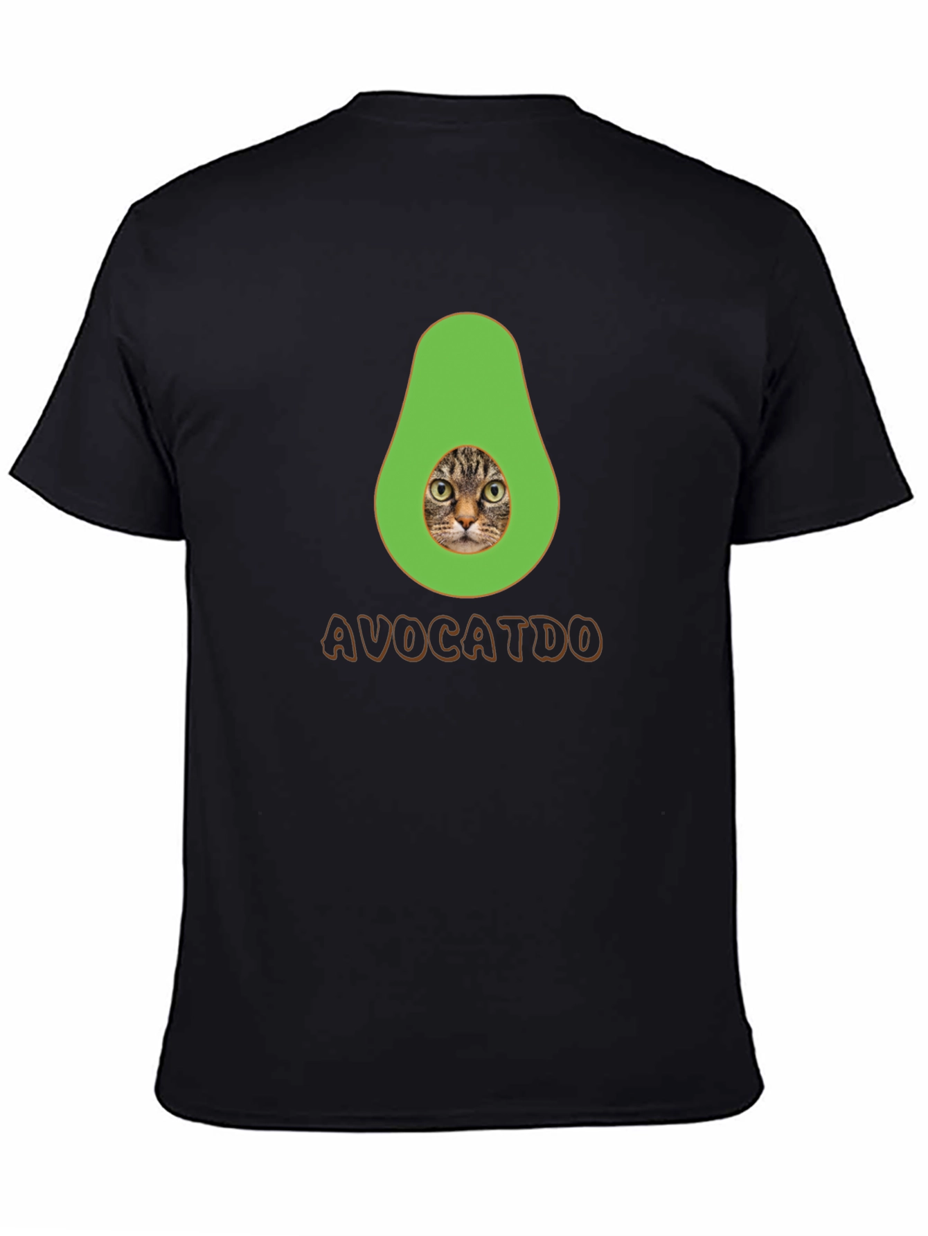 Avocatdo T-Shirt: Cat Avocado Pun Tee