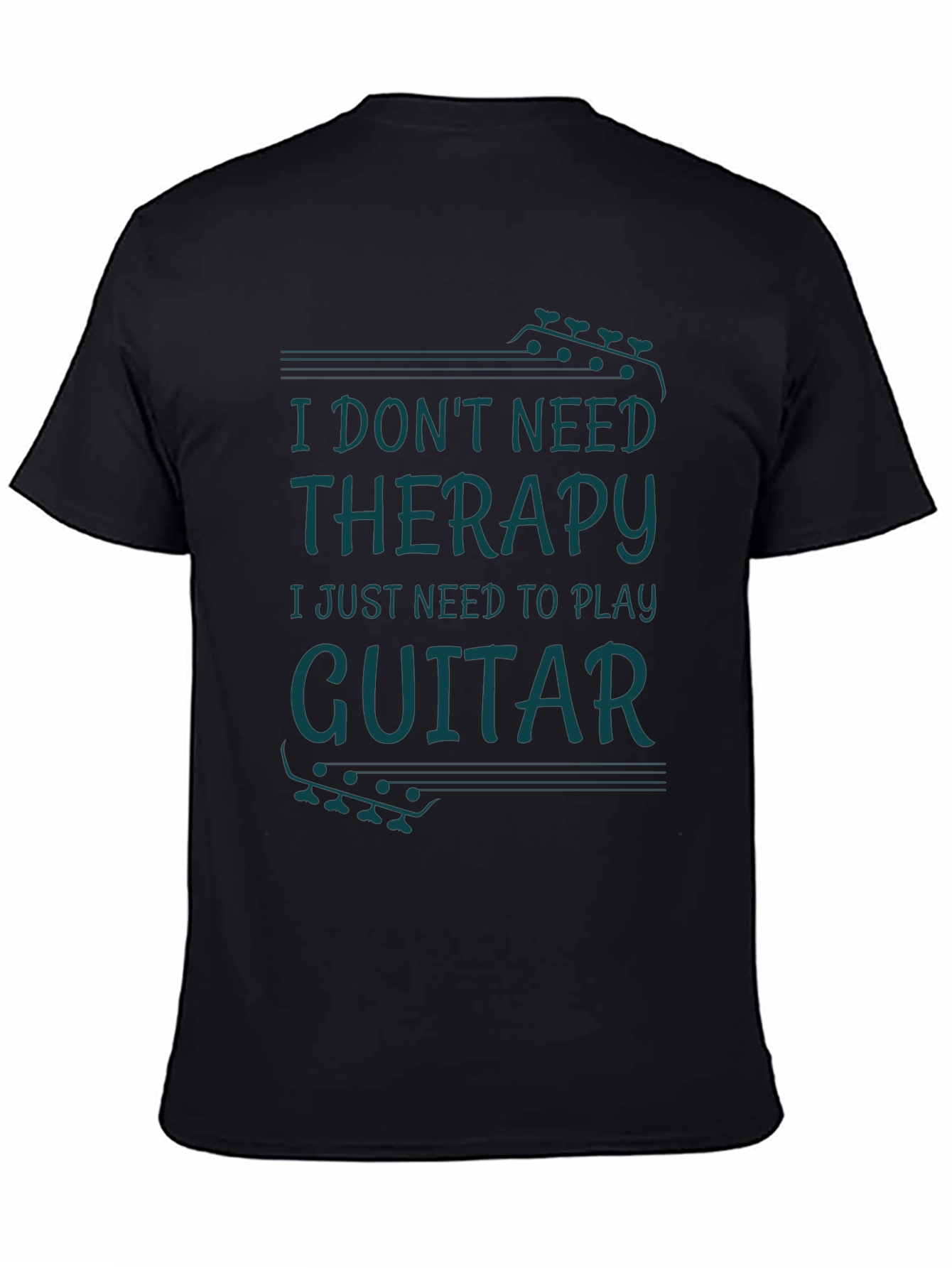 Guitar Therapy Black T-Shirt