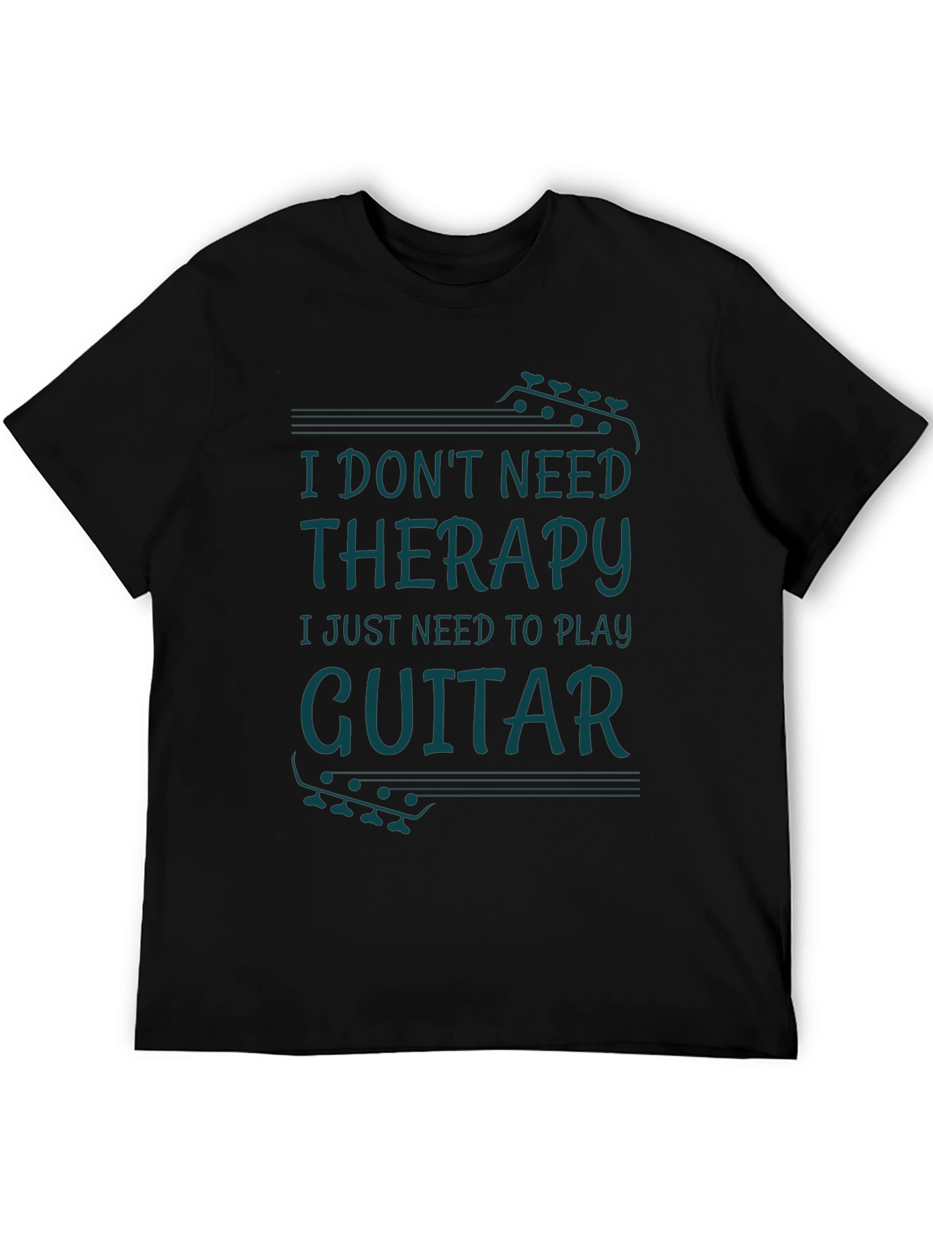 Guitar Therapy Black T-Shirt