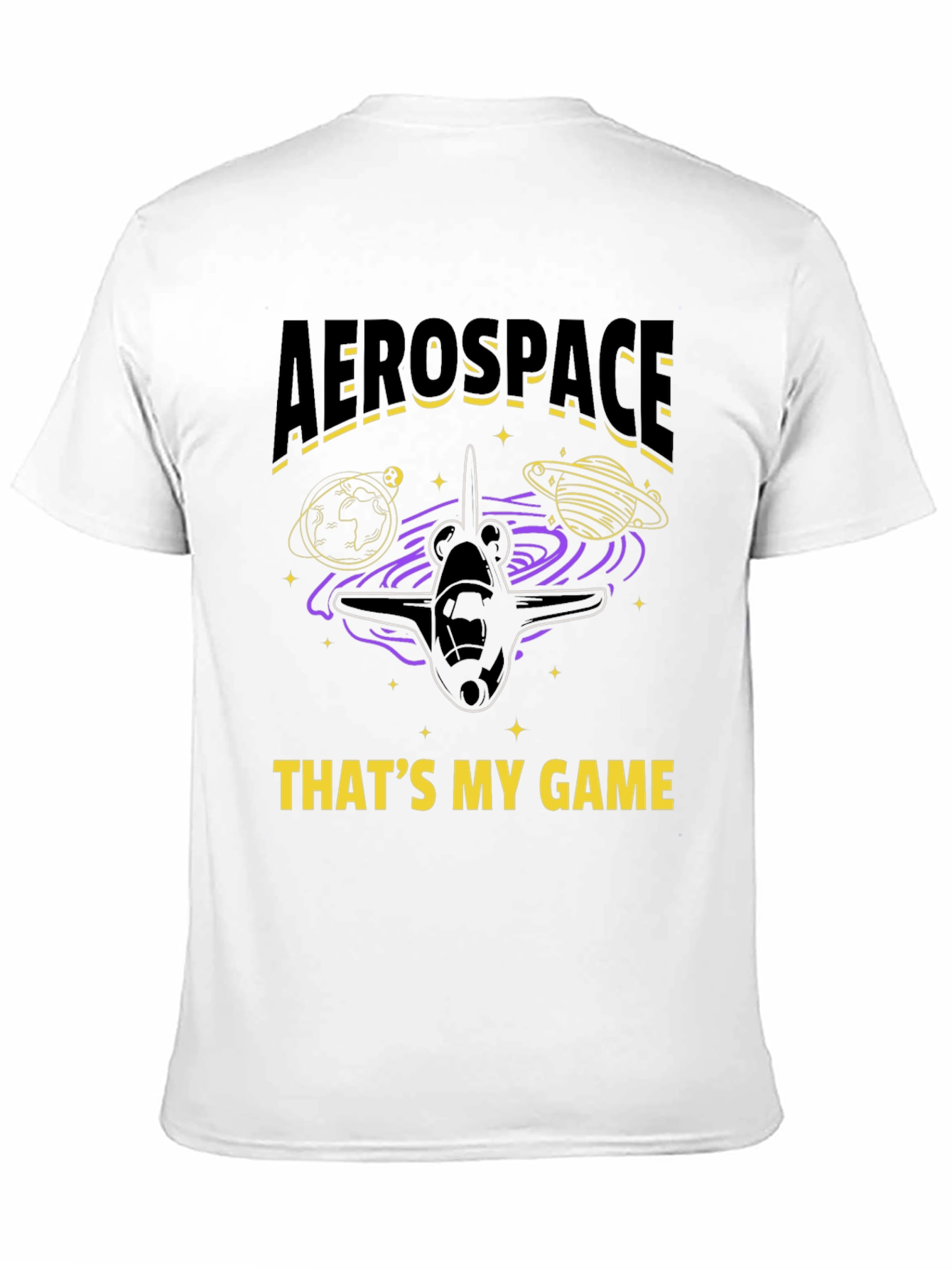 Aerospace Thats My Game Graphic T-Shirt