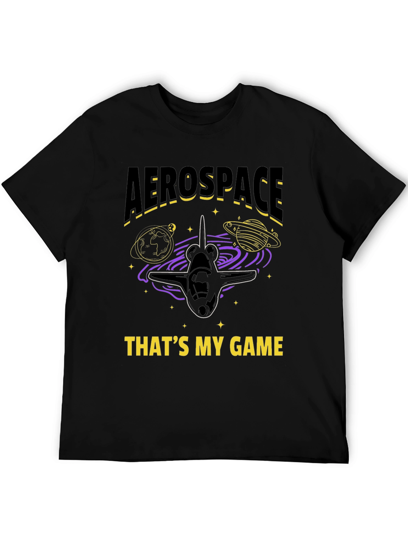 Aerospace Thats My Game Graphic T-Shirt