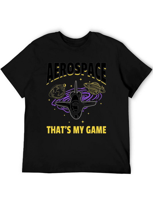 Aerospace Thats My Game Graphic T-Shirt