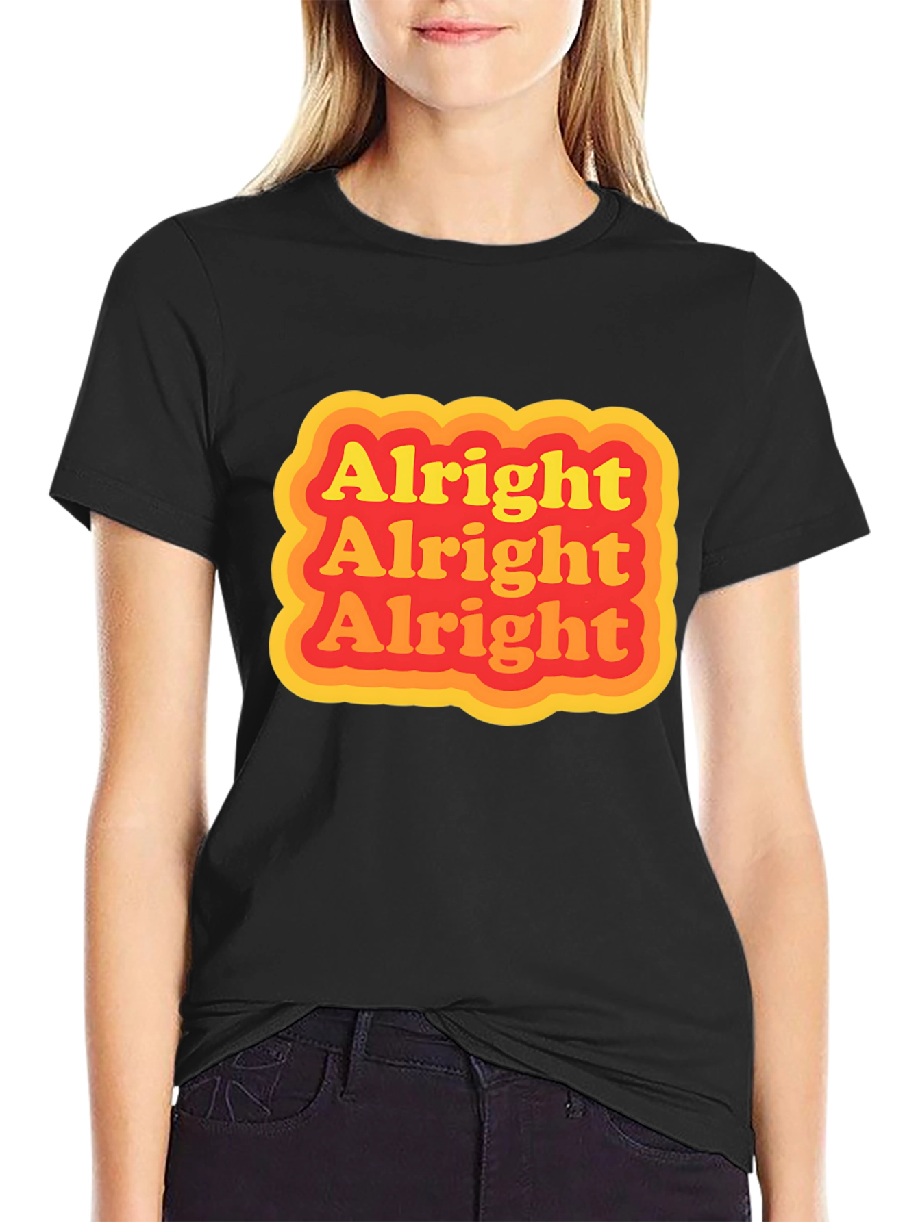 Alright Alright Alright Retro T-Shirt