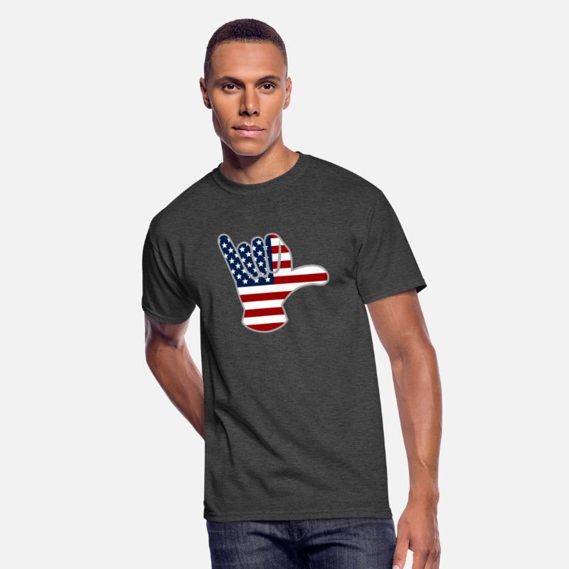 USA flag Shaka