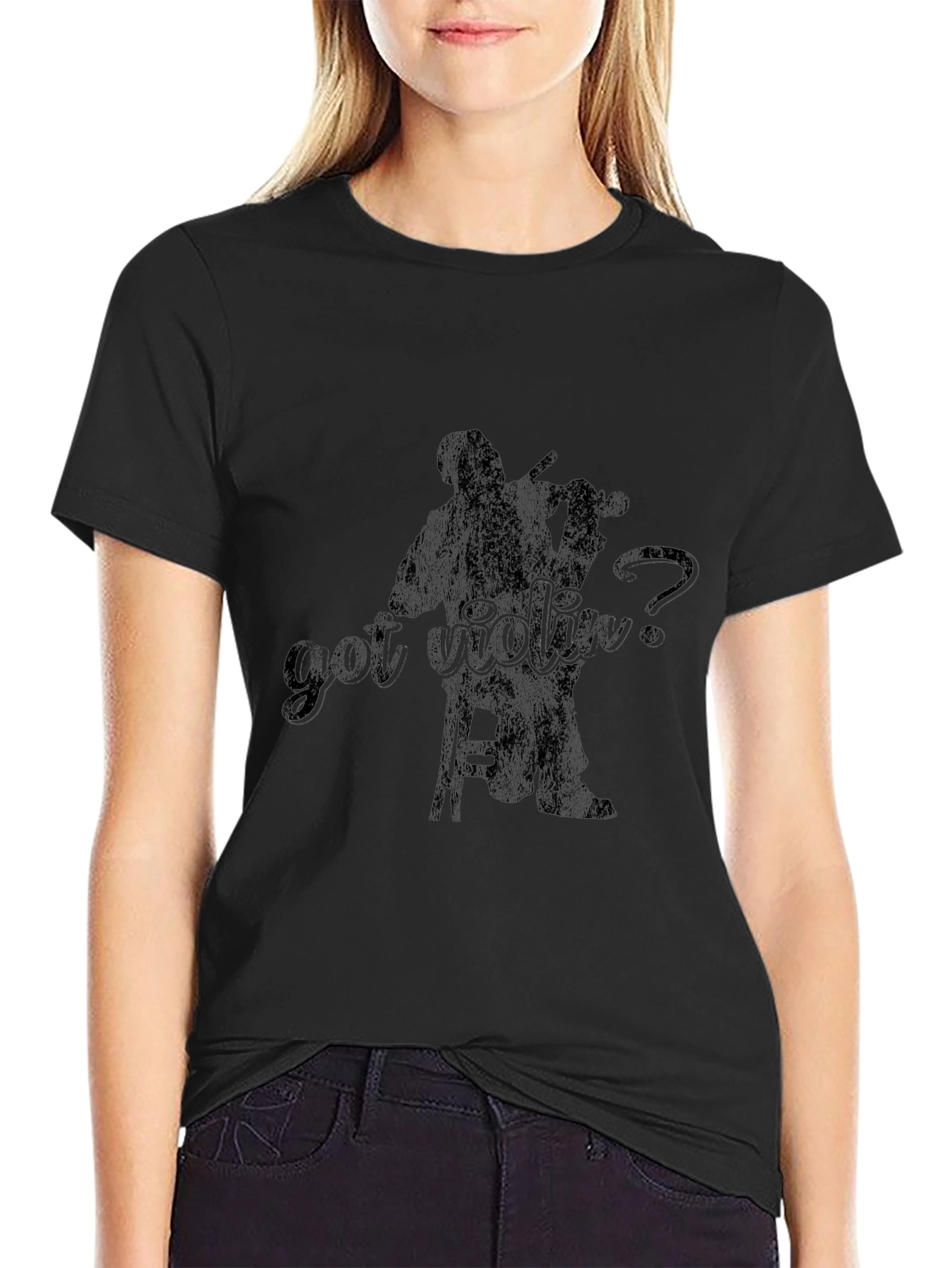 Got Violin? Black T-Shirt