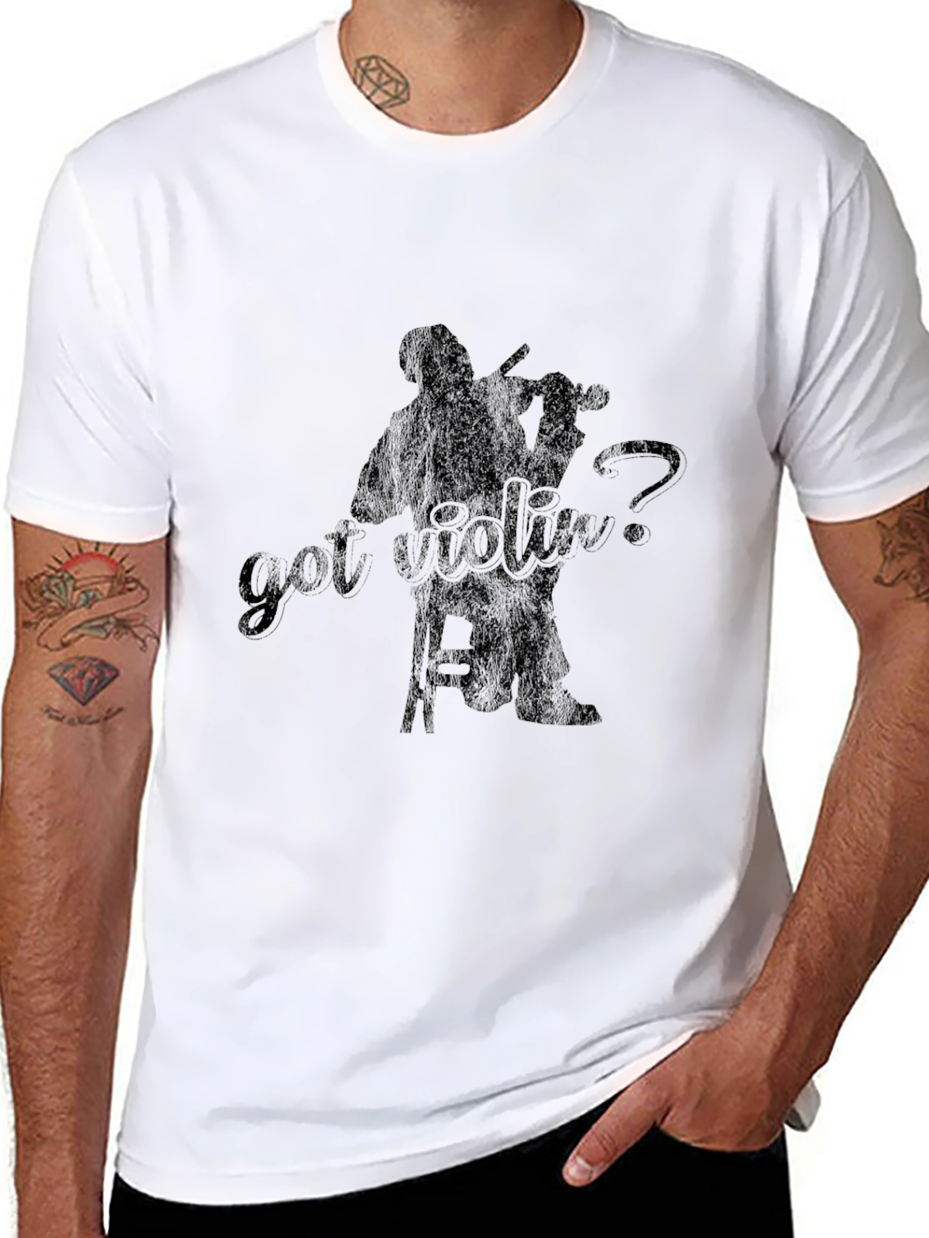Got Violin? Black T-Shirt