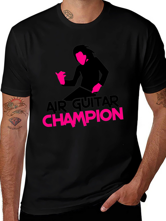 Air Guitar Champion Graphic T-Shirt