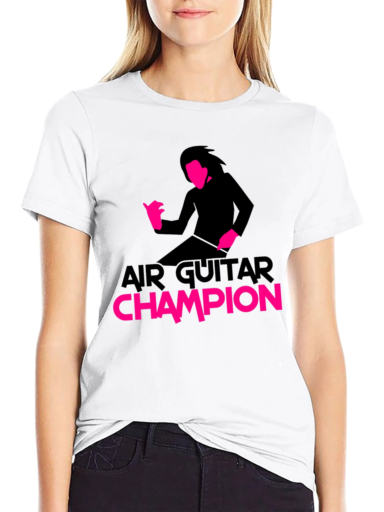 Air Guitar Champion Graphic T-Shirt