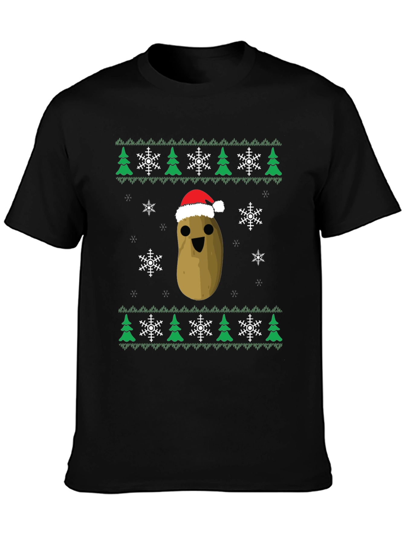 Funny Potato Christmas Ugly Sweater T-Shirt