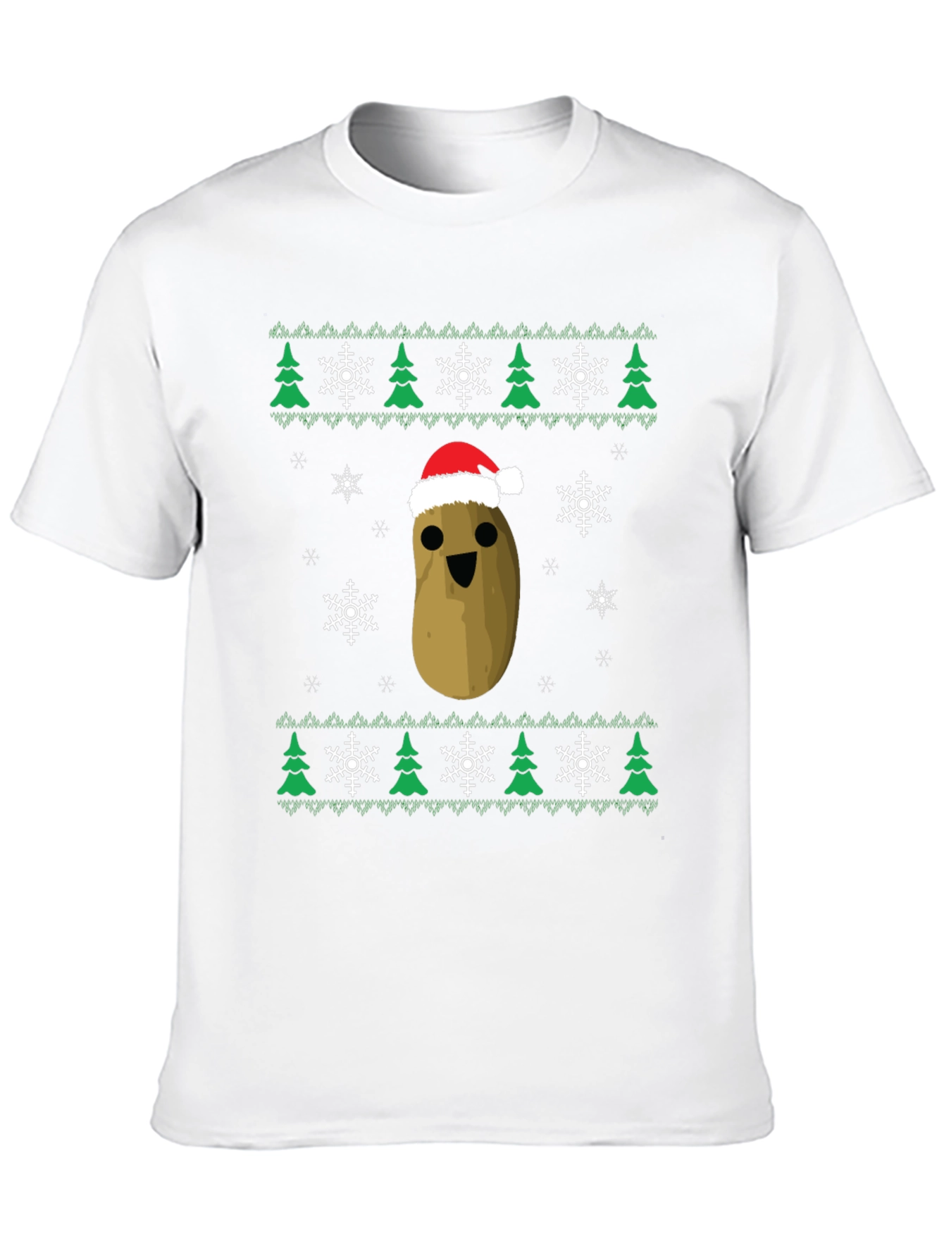 Funny Potato Christmas Ugly Sweater T-Shirt