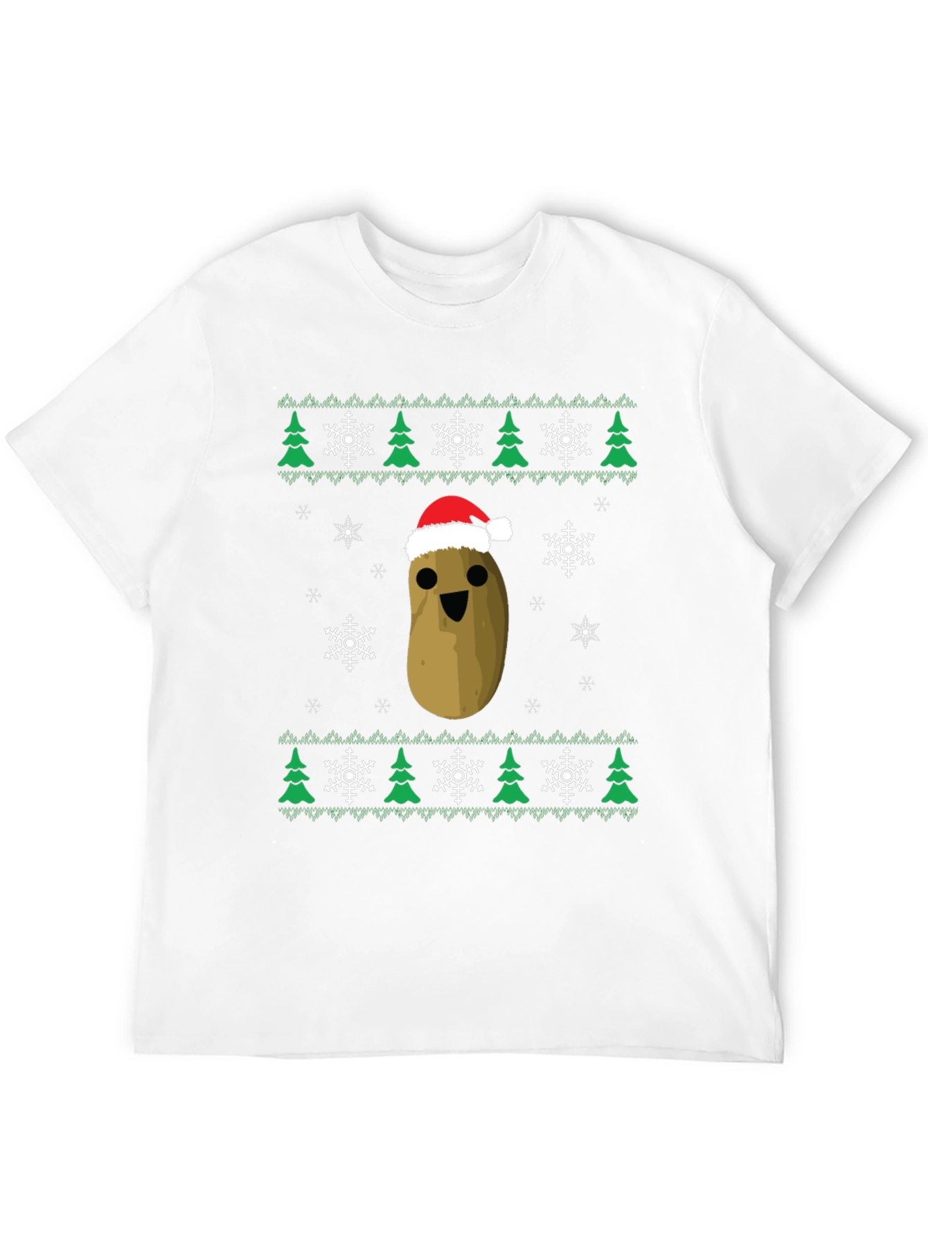 Funny Potato Christmas Ugly Sweater T-Shirt