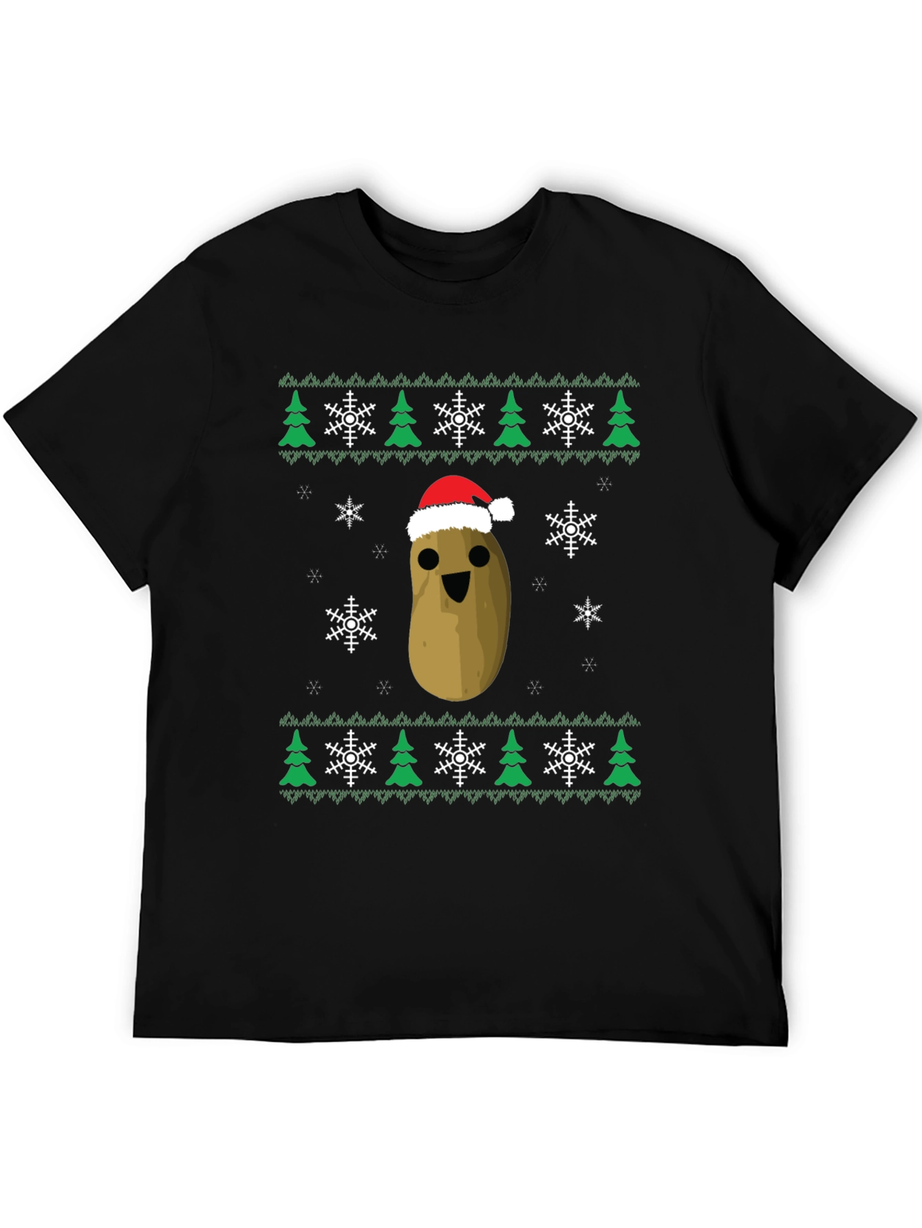 Funny Potato Christmas Ugly Sweater T-Shirt