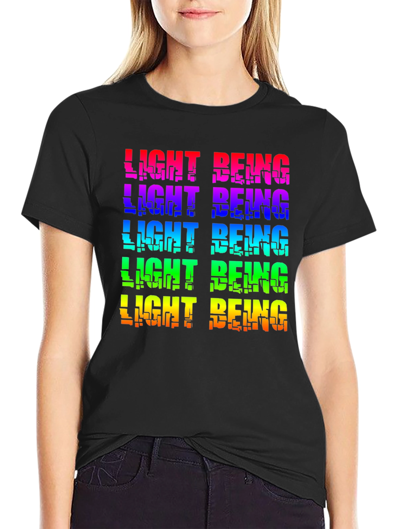 Light Being Rainbow Pride T-Shirt