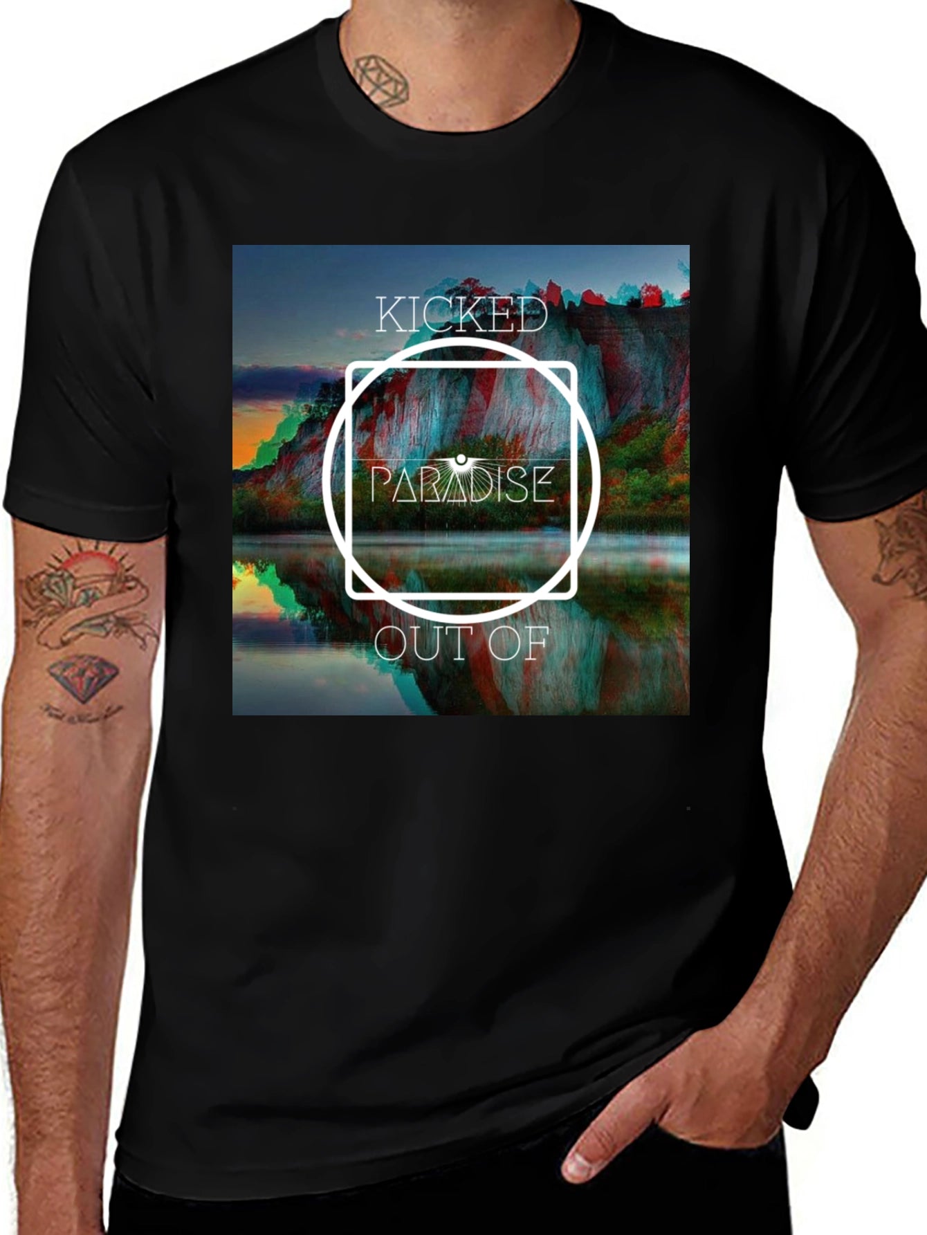 Kicked Out of Paradise Graphic Tee