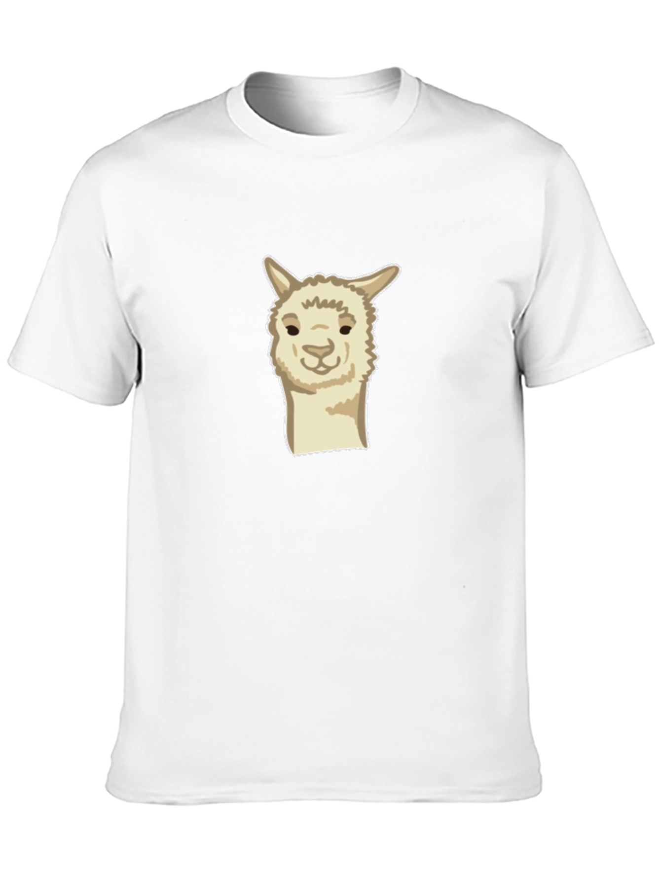 Alpaca Graphic Tee - Soft & Stylish Black T-Shirt