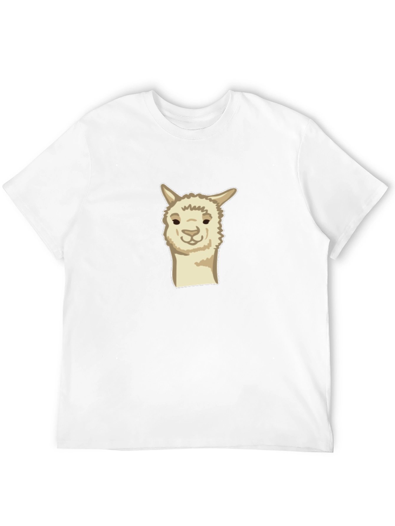 Alpaca Graphic Tee - Soft & Stylish Black T-Shirt
