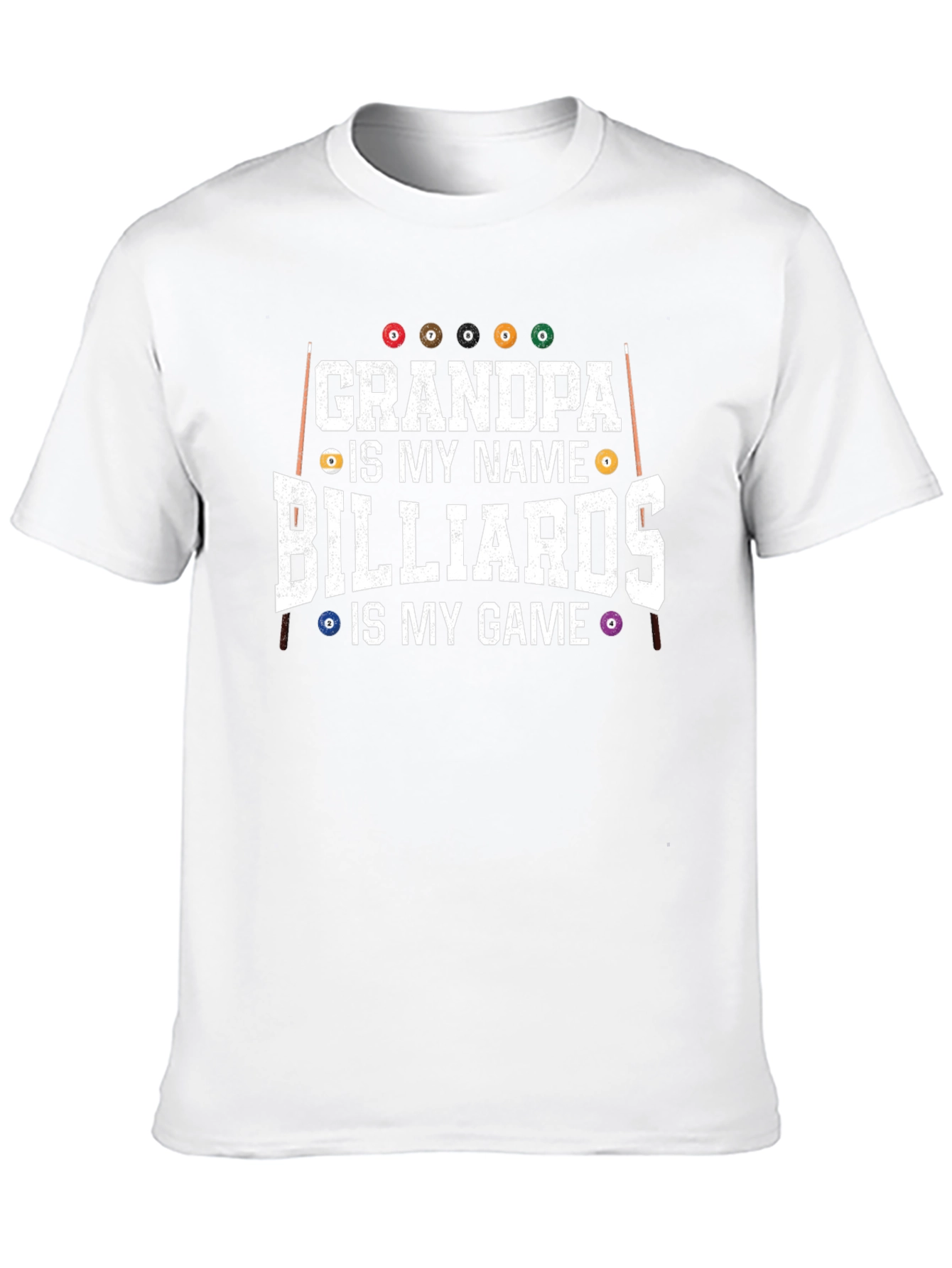 Grandpa Billiards T-Shirt - Game Day Apparel