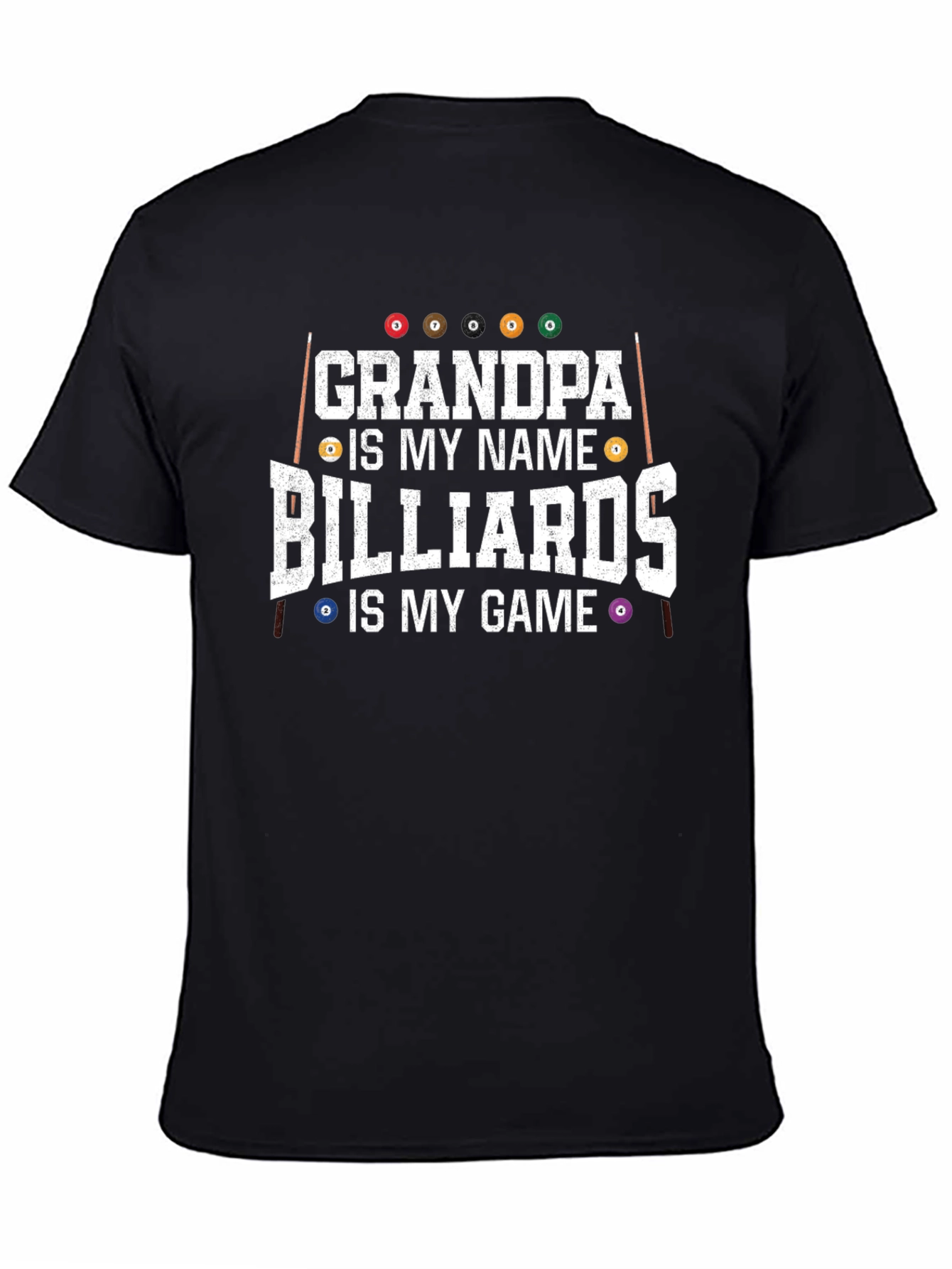 Grandpa Billiards T-Shirt - Game Day Apparel