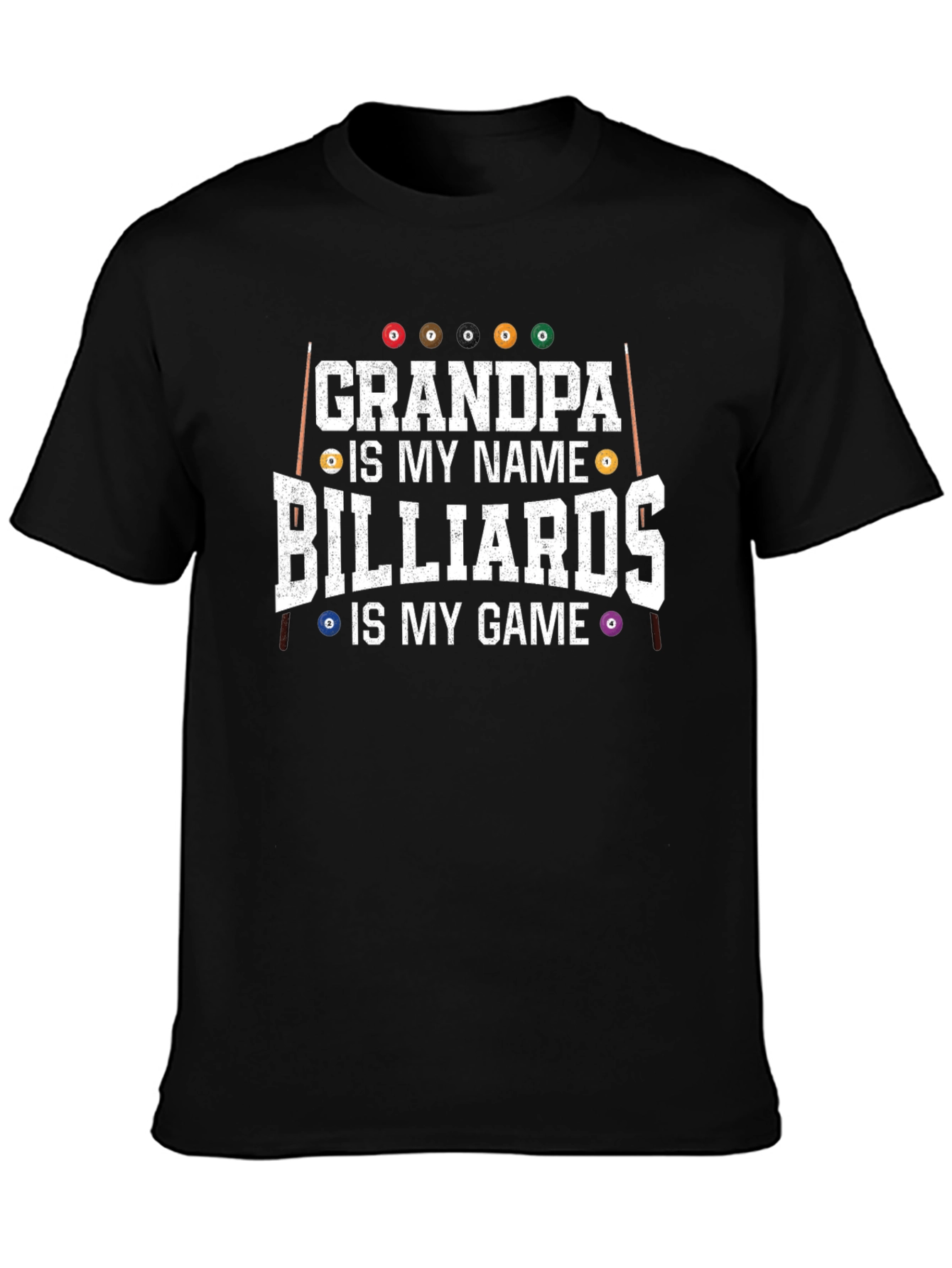 Grandpa Billiards T-Shirt - Game Day Apparel