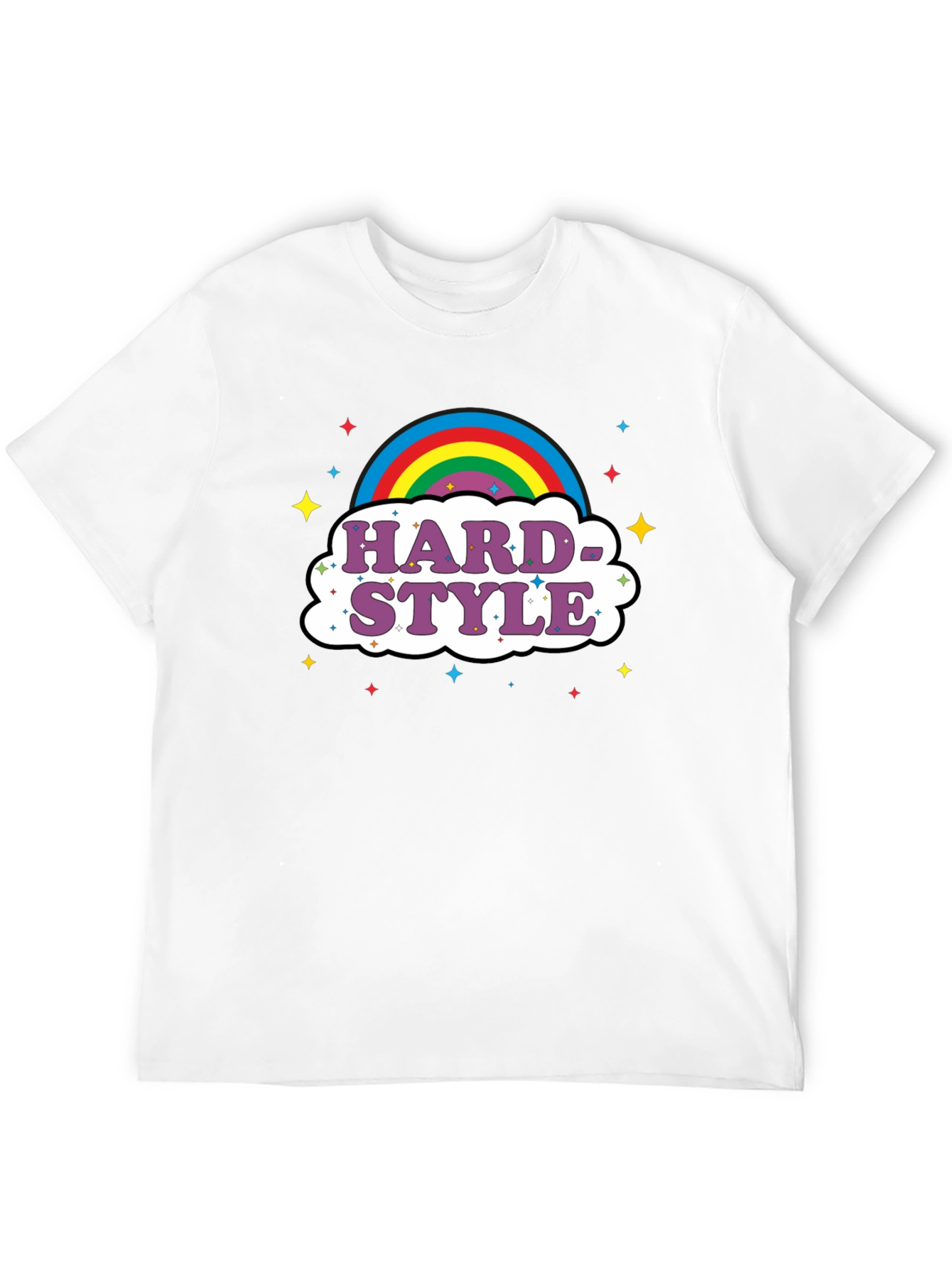 Hardstyle Rainbow Graphic Tee