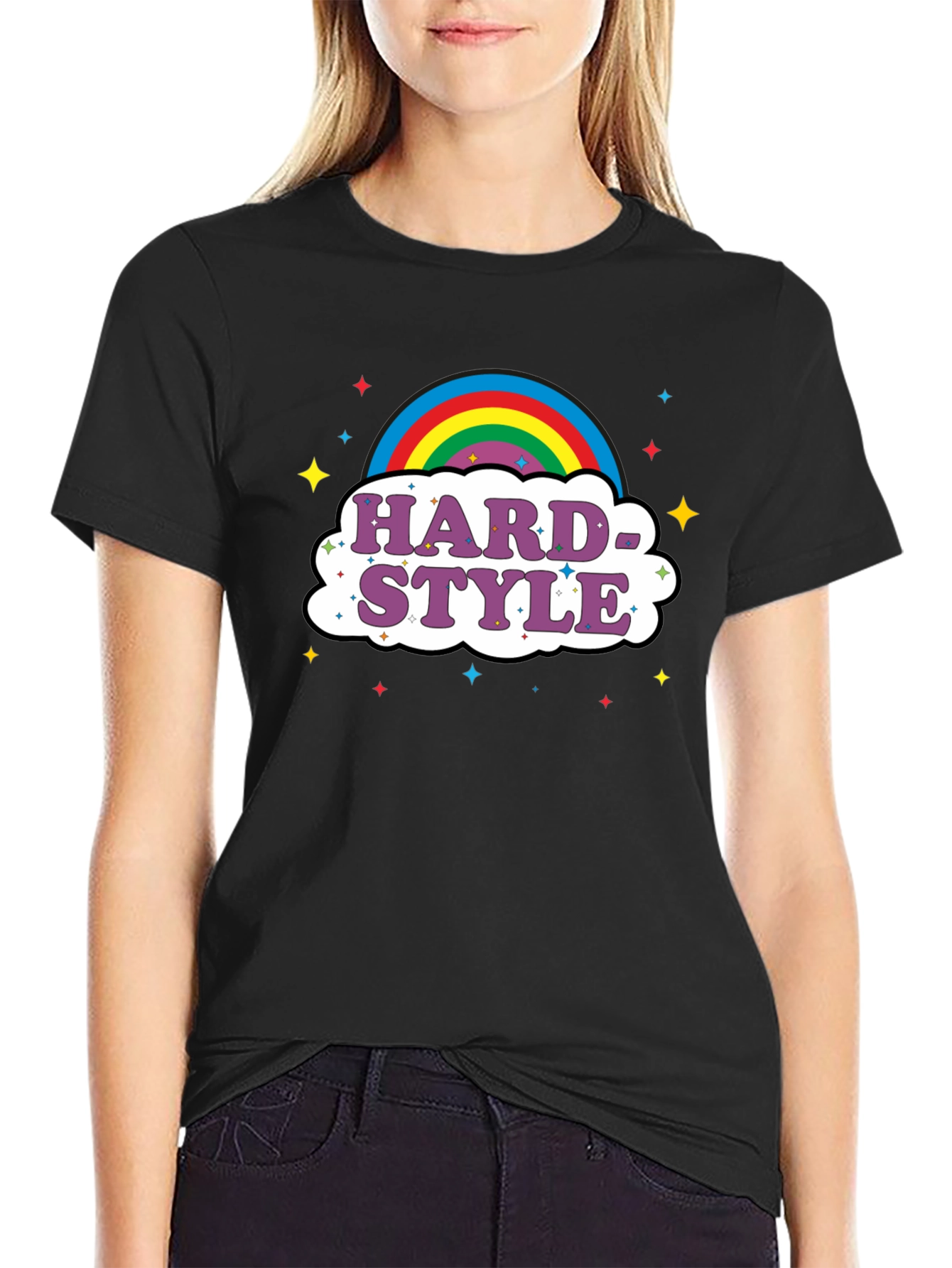 Hardstyle Rainbow Graphic Tee