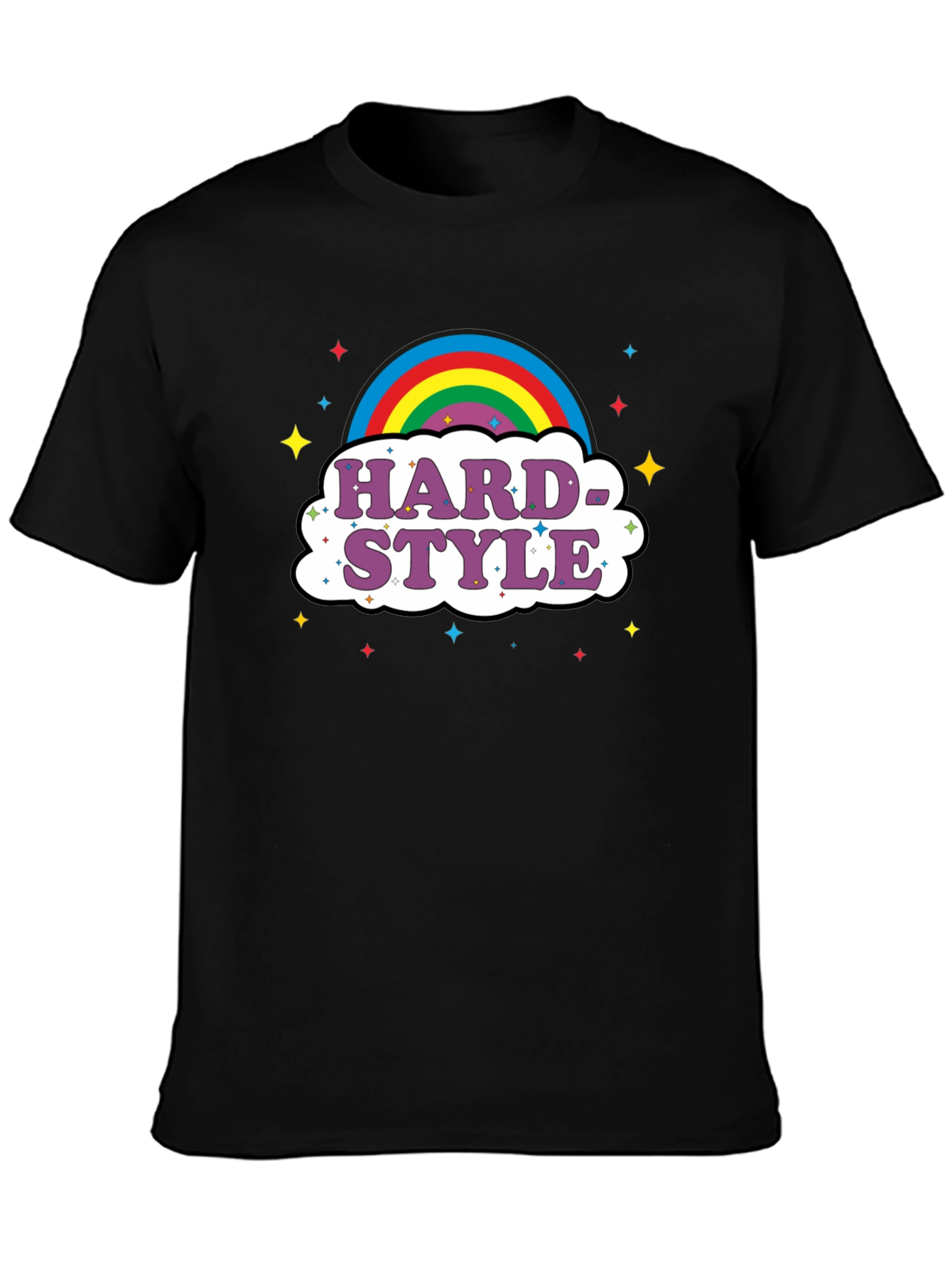 Hardstyle Rainbow Graphic Tee