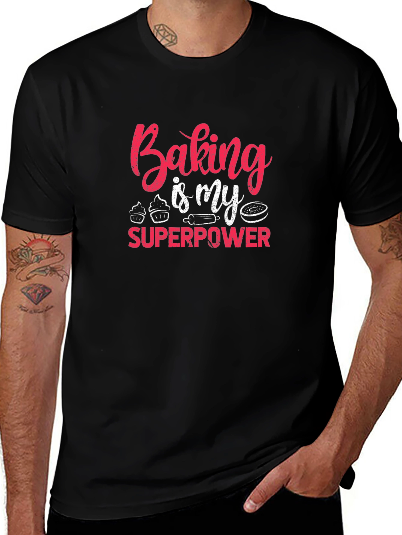 Baking is My Superpower Graphic Tee