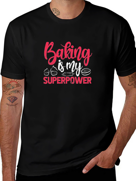 Baking is My Superpower Graphic Tee