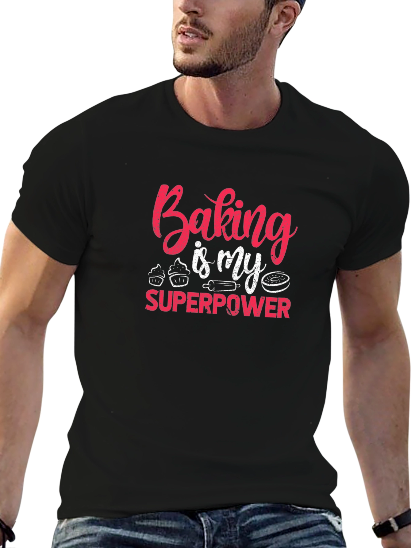Baking is My Superpower Graphic Tee